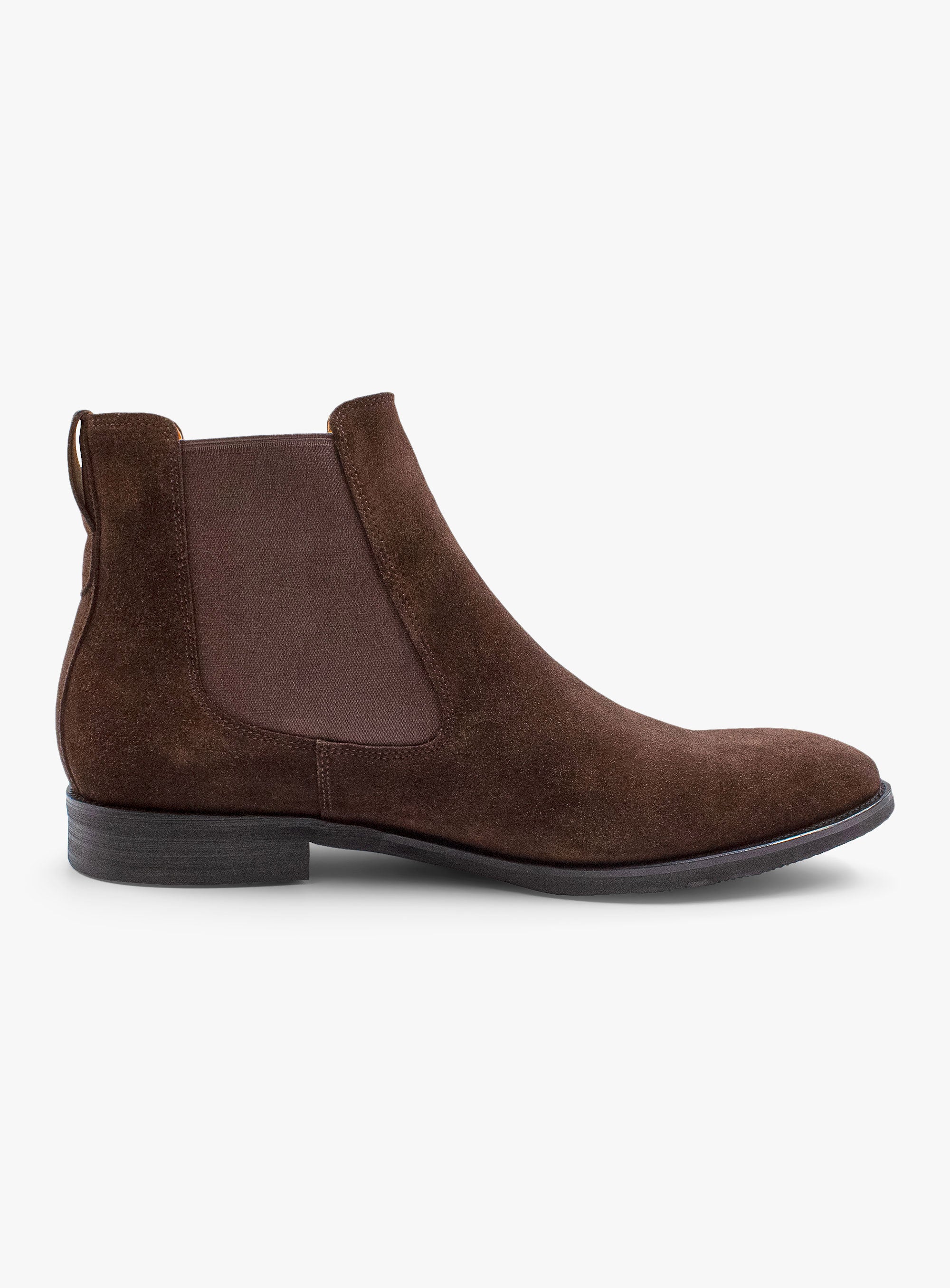 Vittorio Suede Chelsea Chocolate Boot