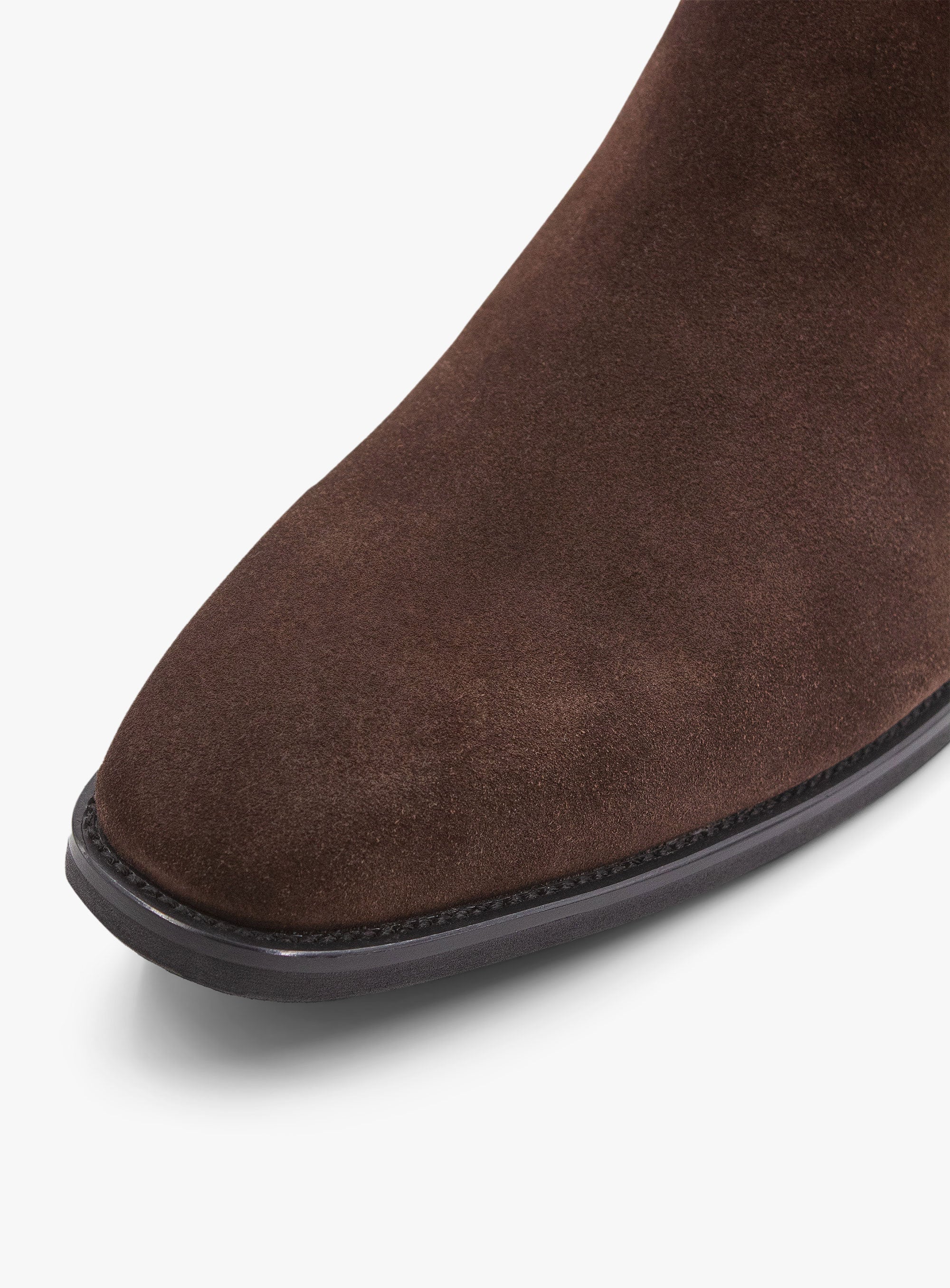Vittorio Suede Chelsea Chocolate Boot