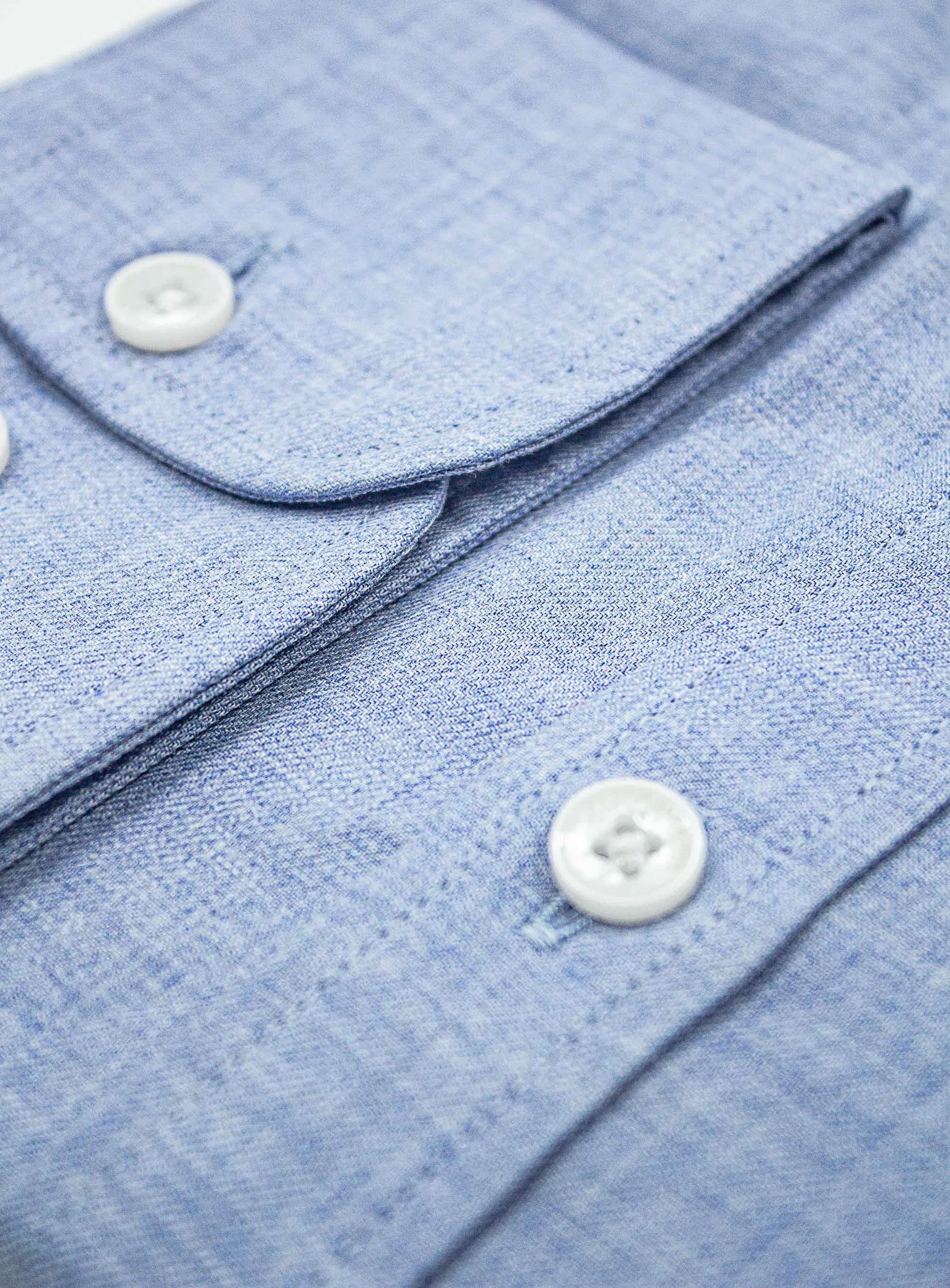 Bolzano Sky Blue Flannel Shirt