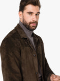 Brunico Classic Brown Suede Jacket