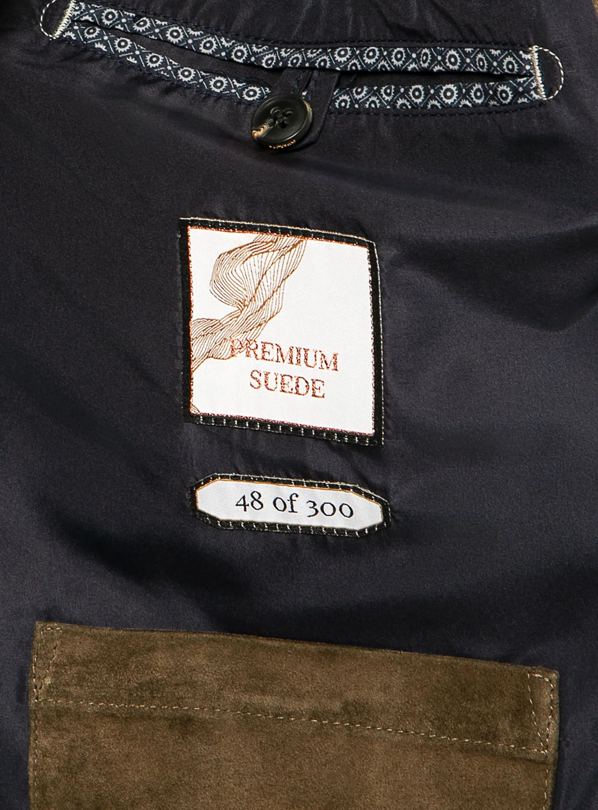 Brunico Classic Olive Suede Jacket