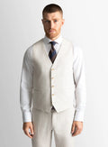 Cayman Linen Sand Vest