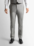 Dexter Sharkskin Silver Grey Suit Trousers