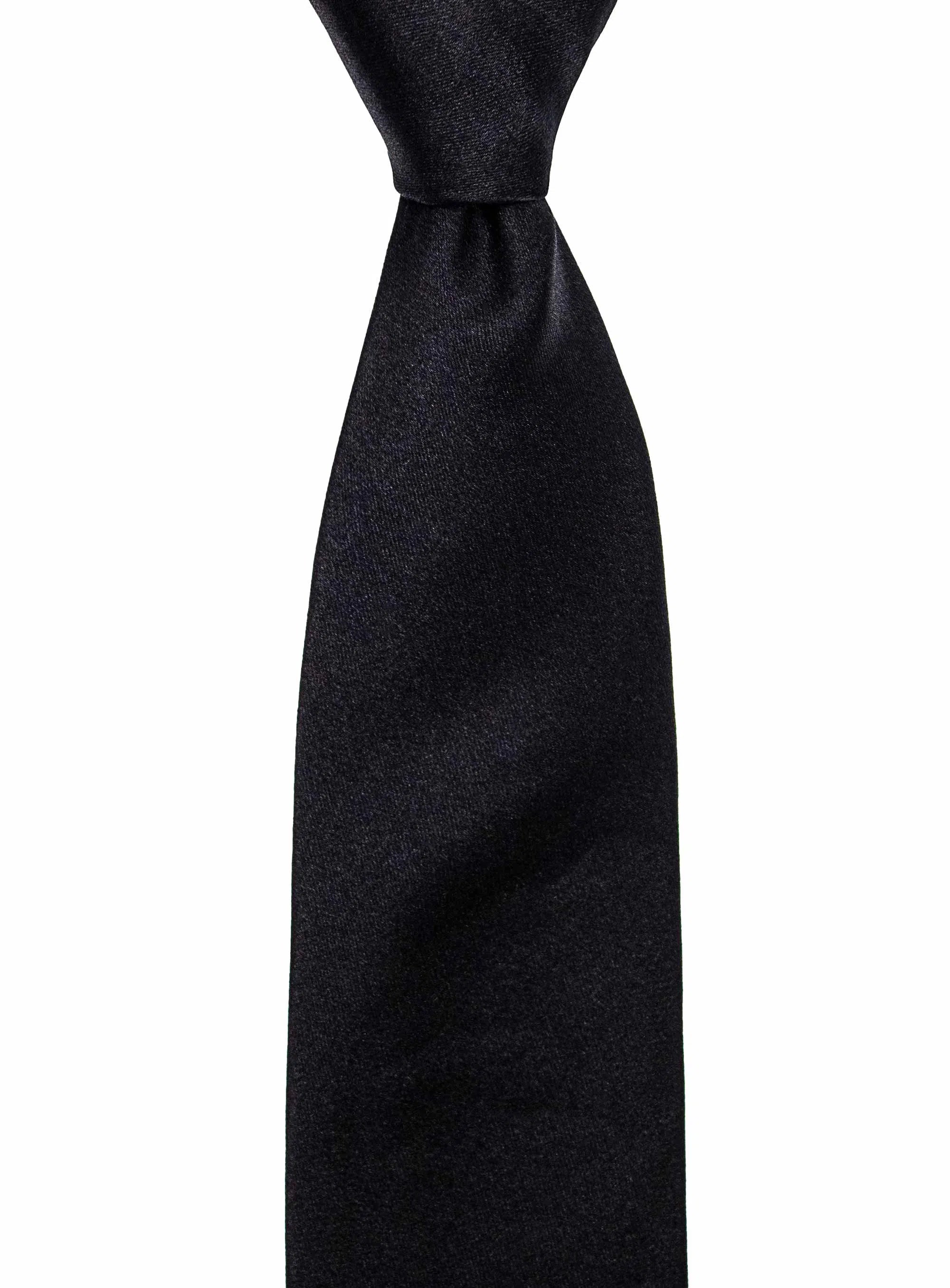 Essential Black Silk Tie