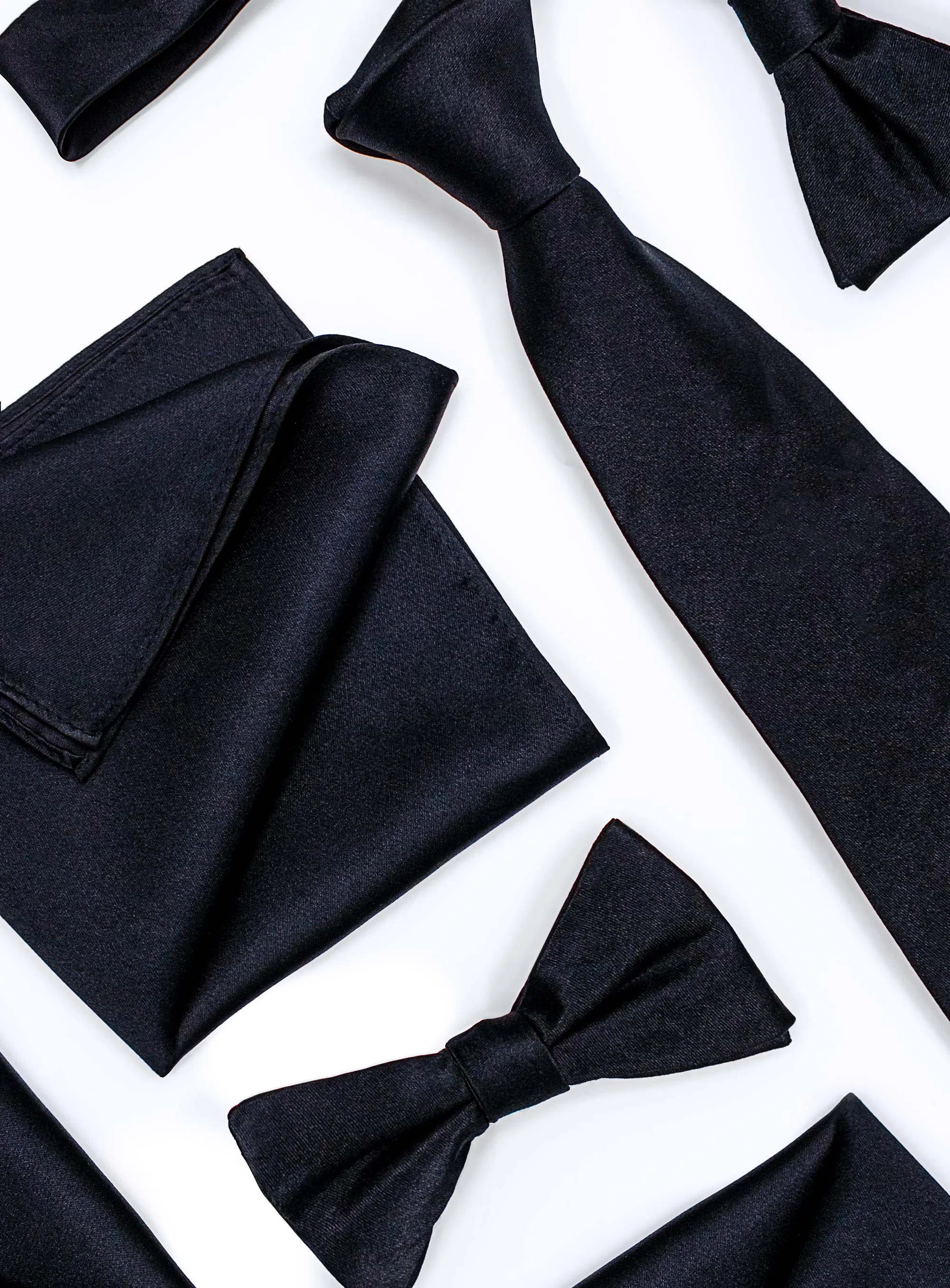 Essential Black Silk Tie