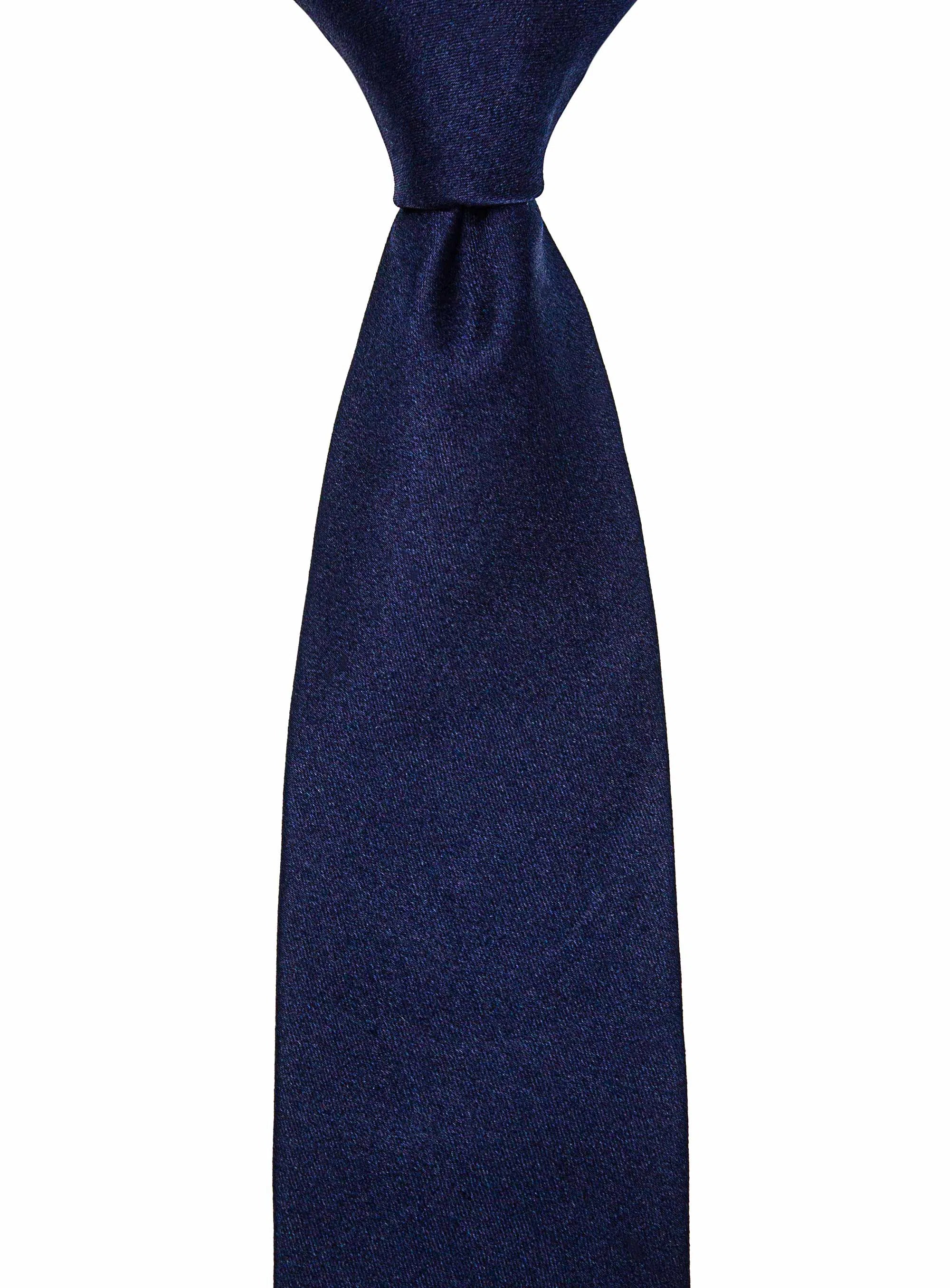 Essential Navy Silk Tie