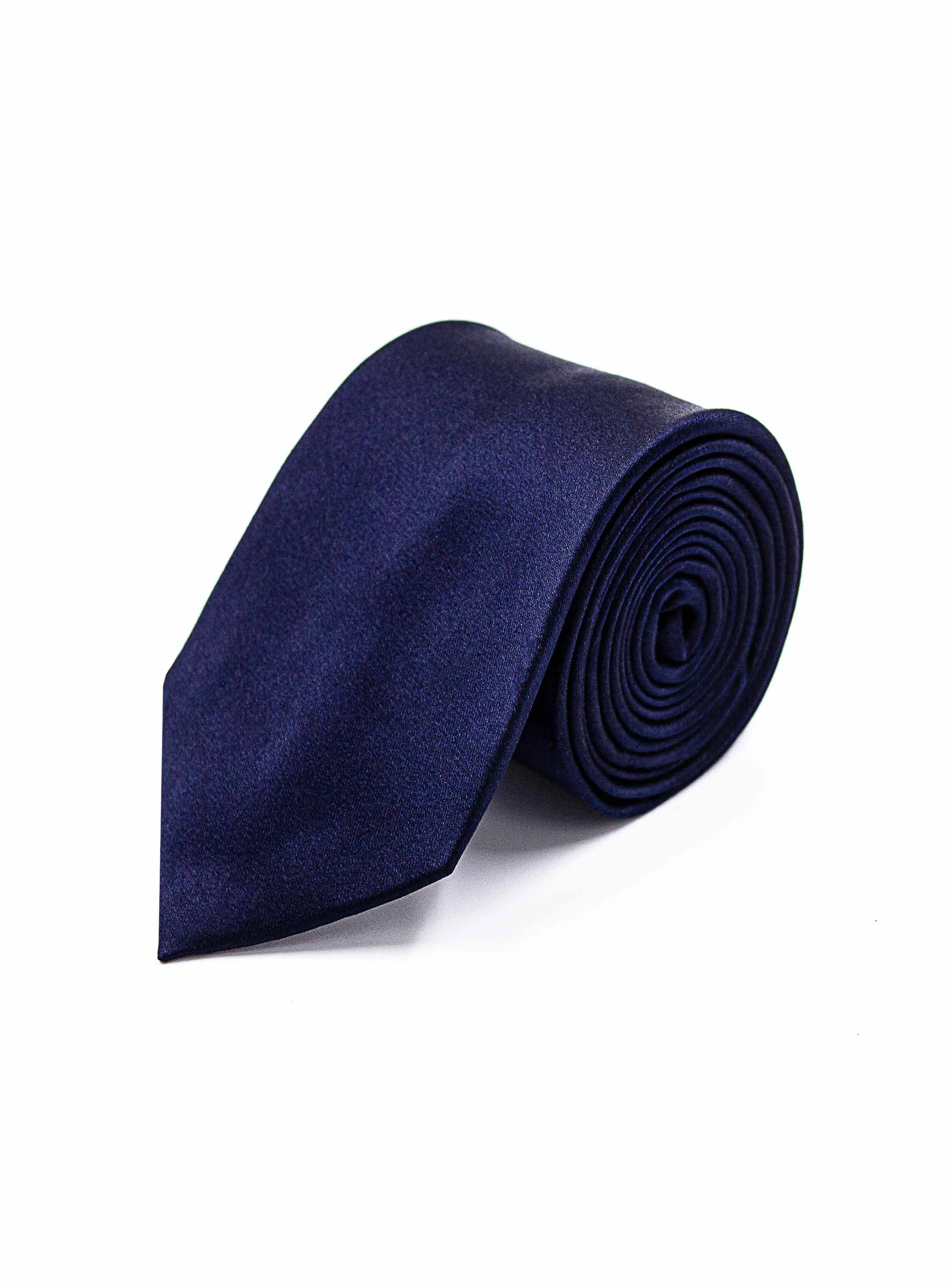 Essential Navy Silk Tie