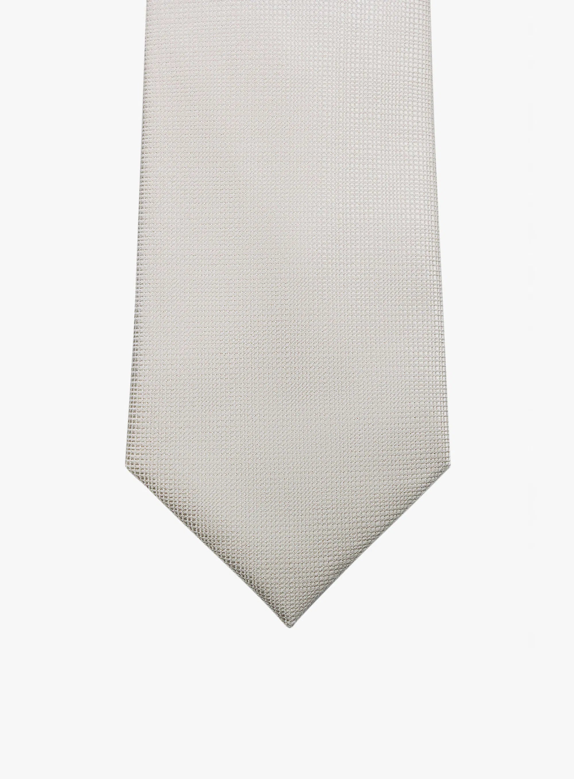 Ivory Textured Tie