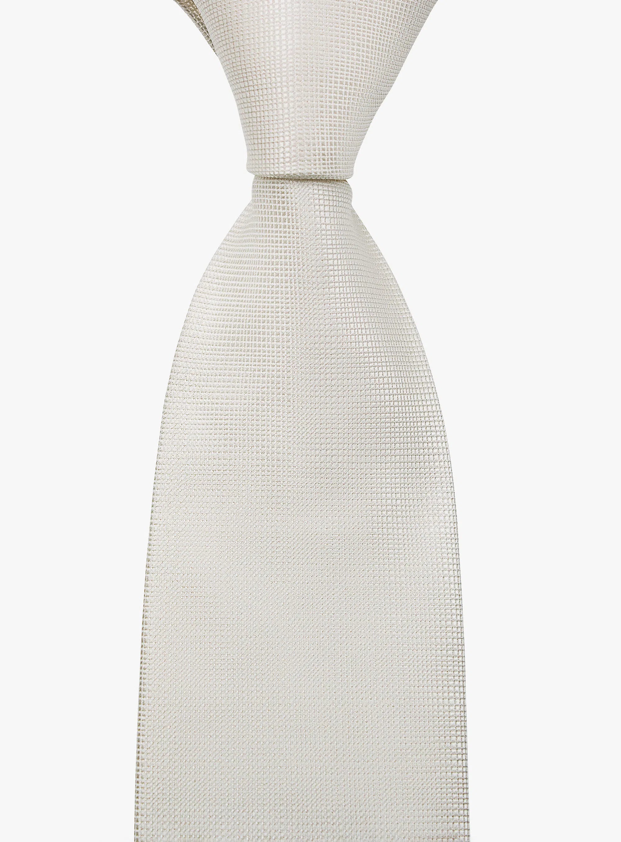 Ivory Textured Tie