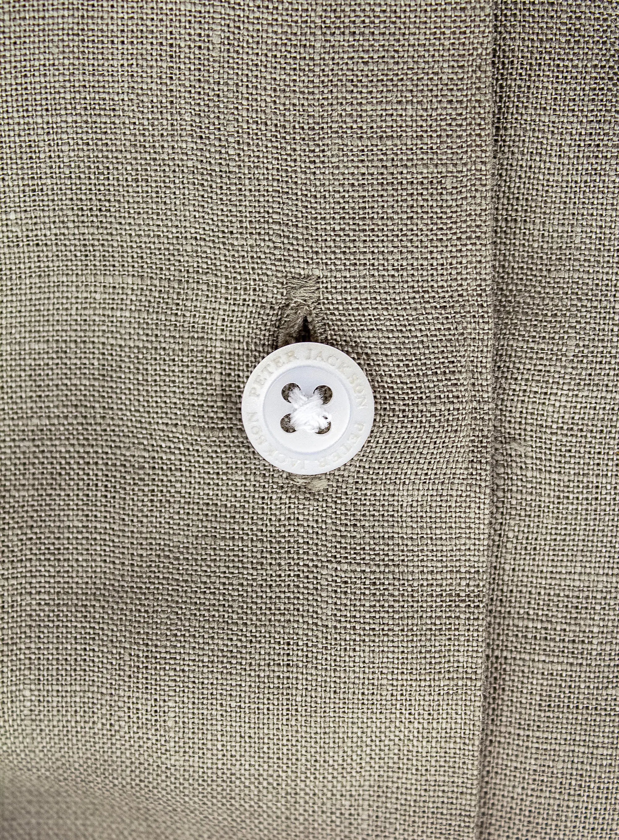 Linen Long Sleeve Sage Shirt