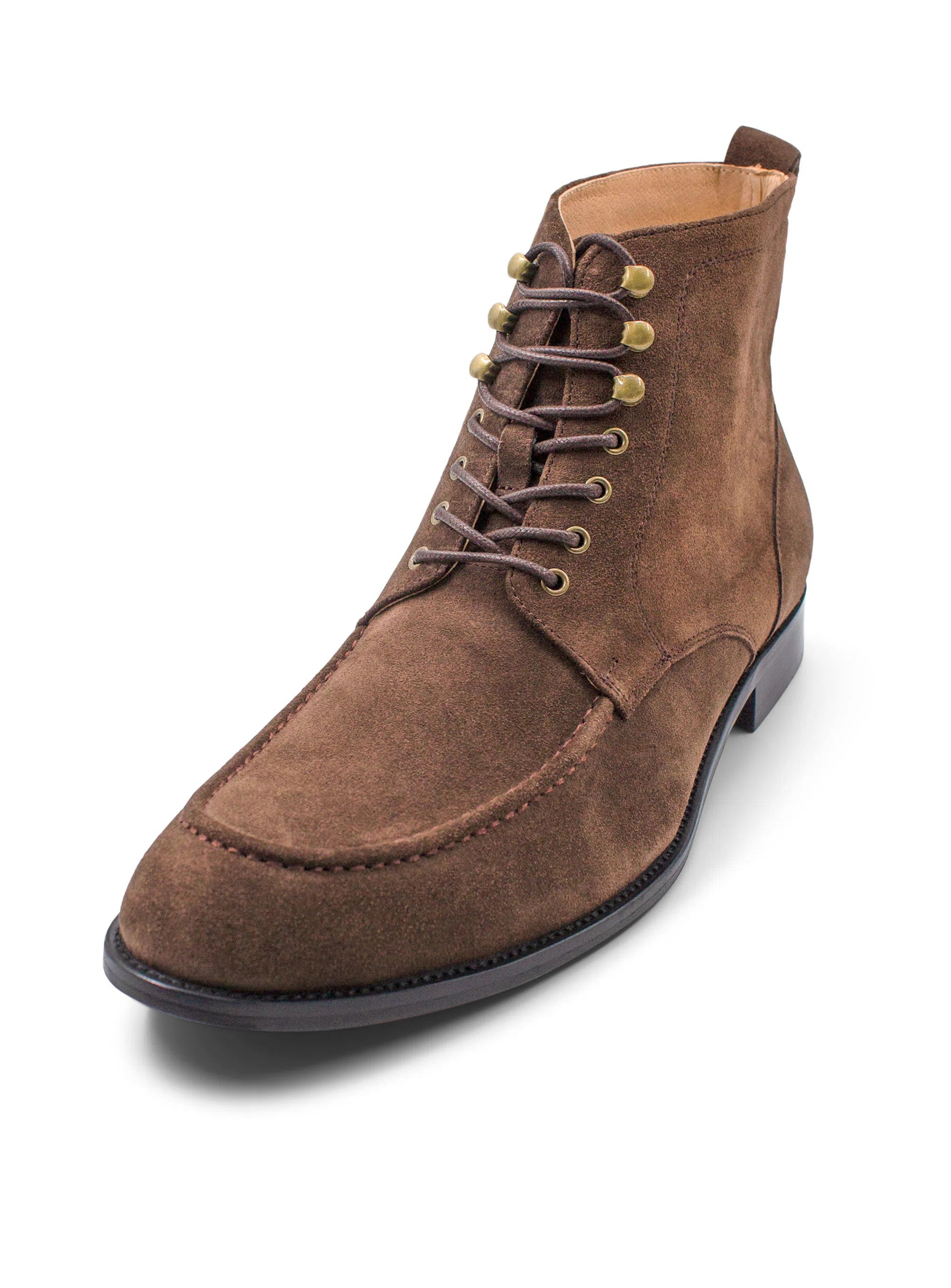 Lorenzo Chocolate Suede Hiking Boot
