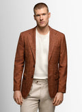 Vito Melange Burnt Orange Jacket