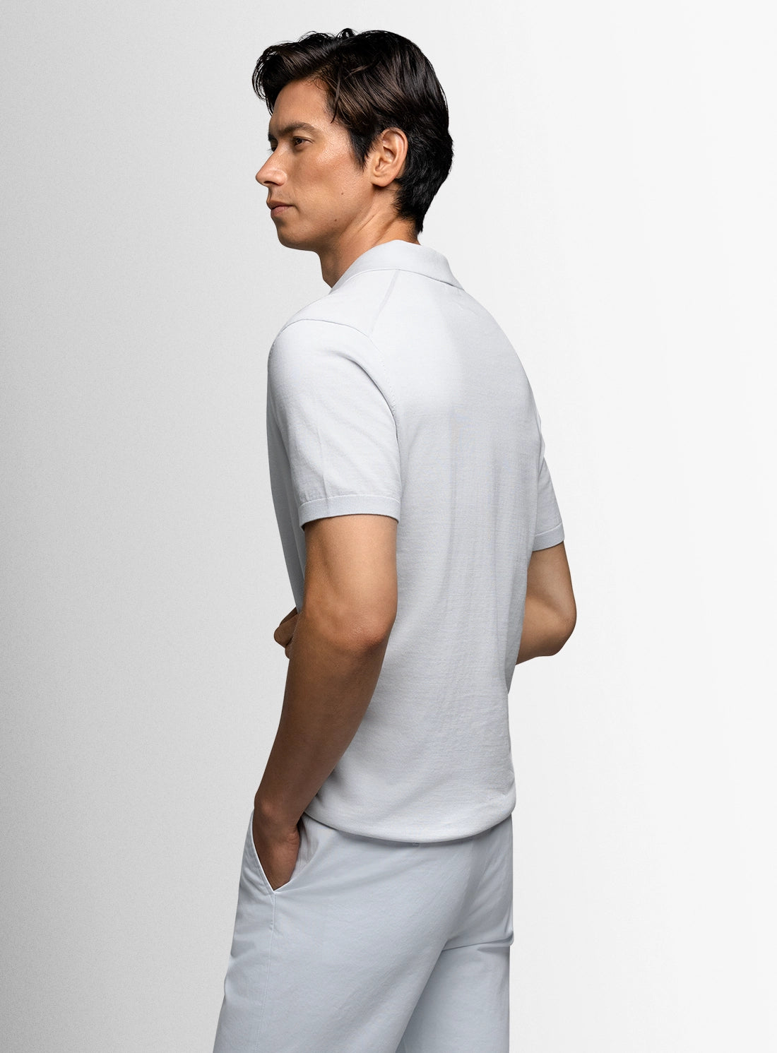 Bucco Neat Sky Blue Polo