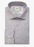 Milan Blue & Brown Shirt