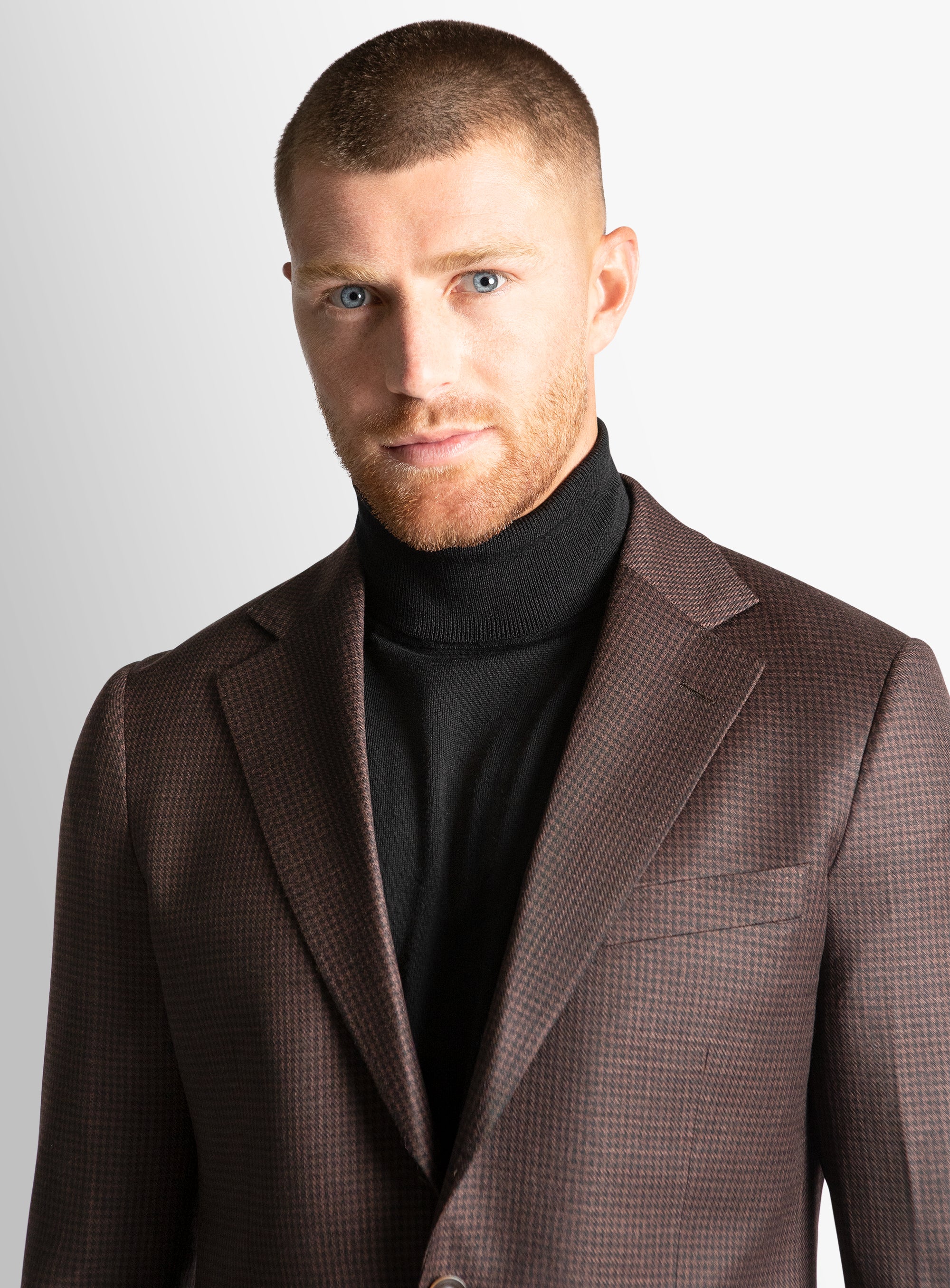 Vitale Puppytooth Chocolate Black Jacket