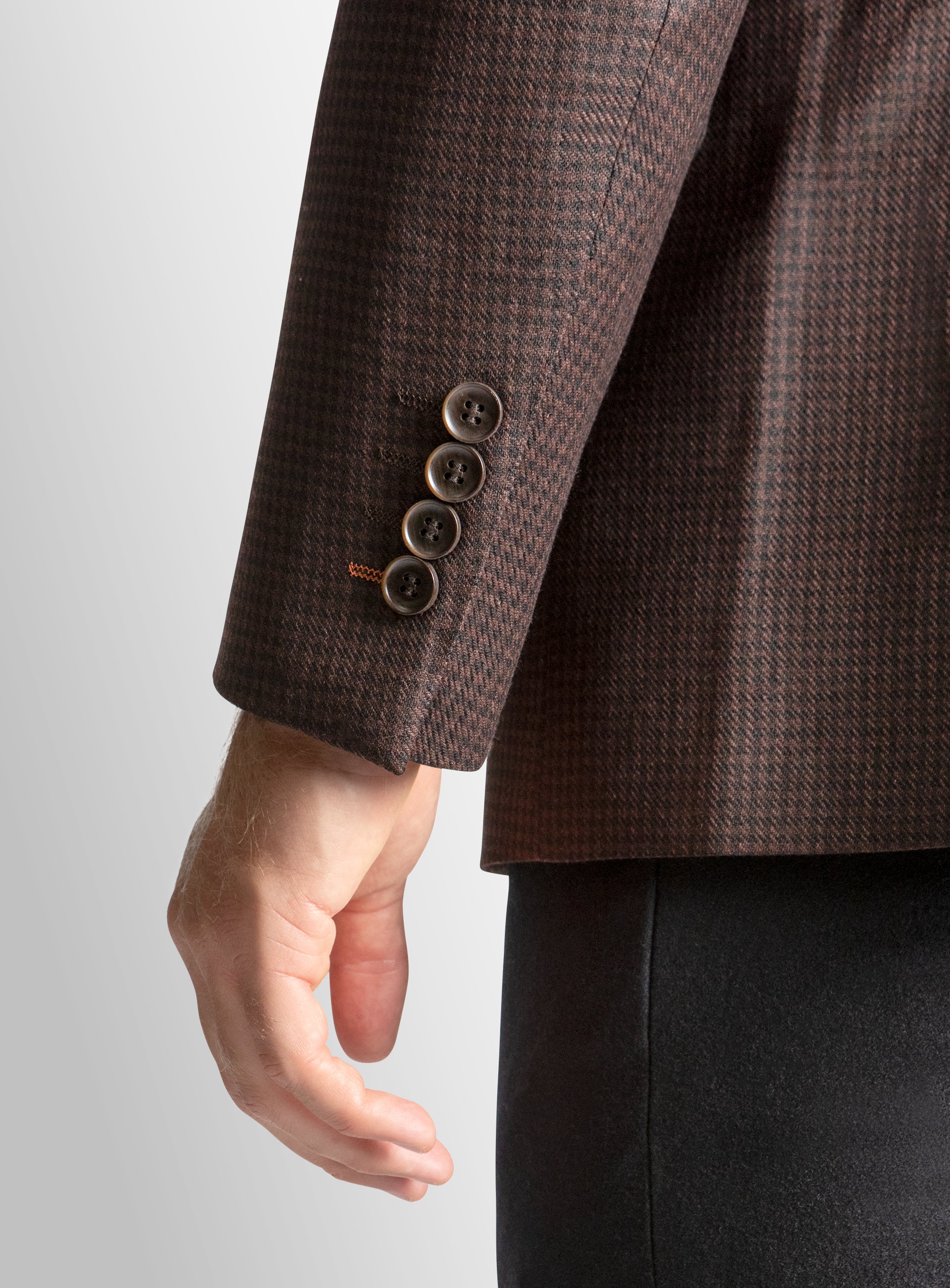 Vitale Puppytooth Chocolate Black Jacket