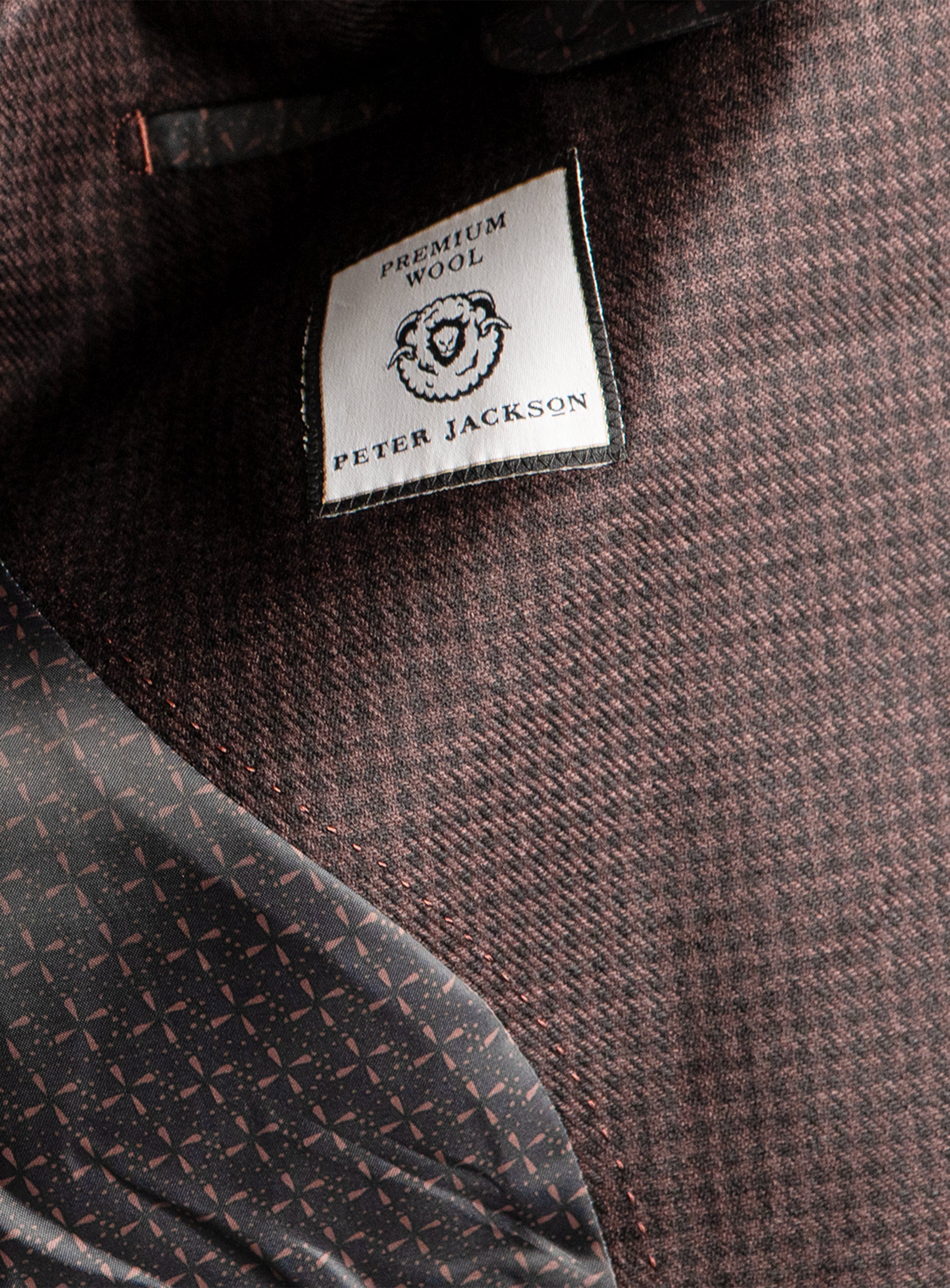 Vitale Puppytooth Chocolate Black Jacket