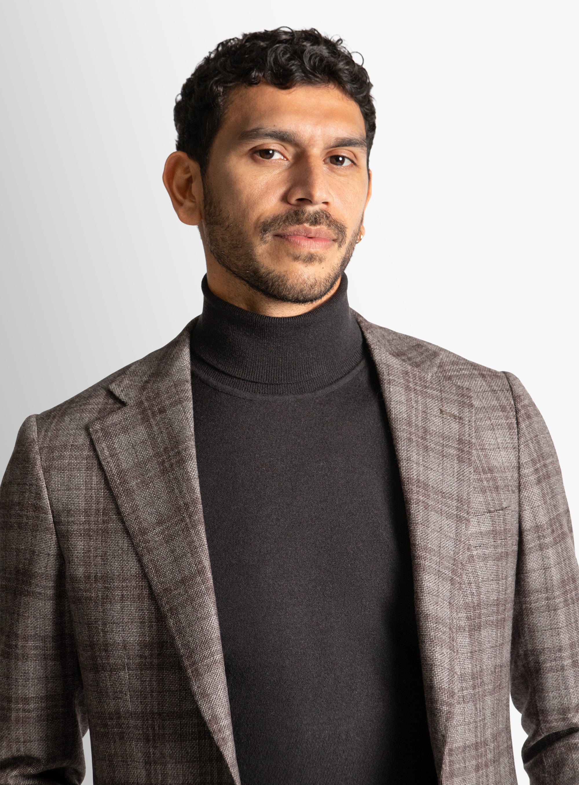 Vitale Plaid Grey-Berry Jacket