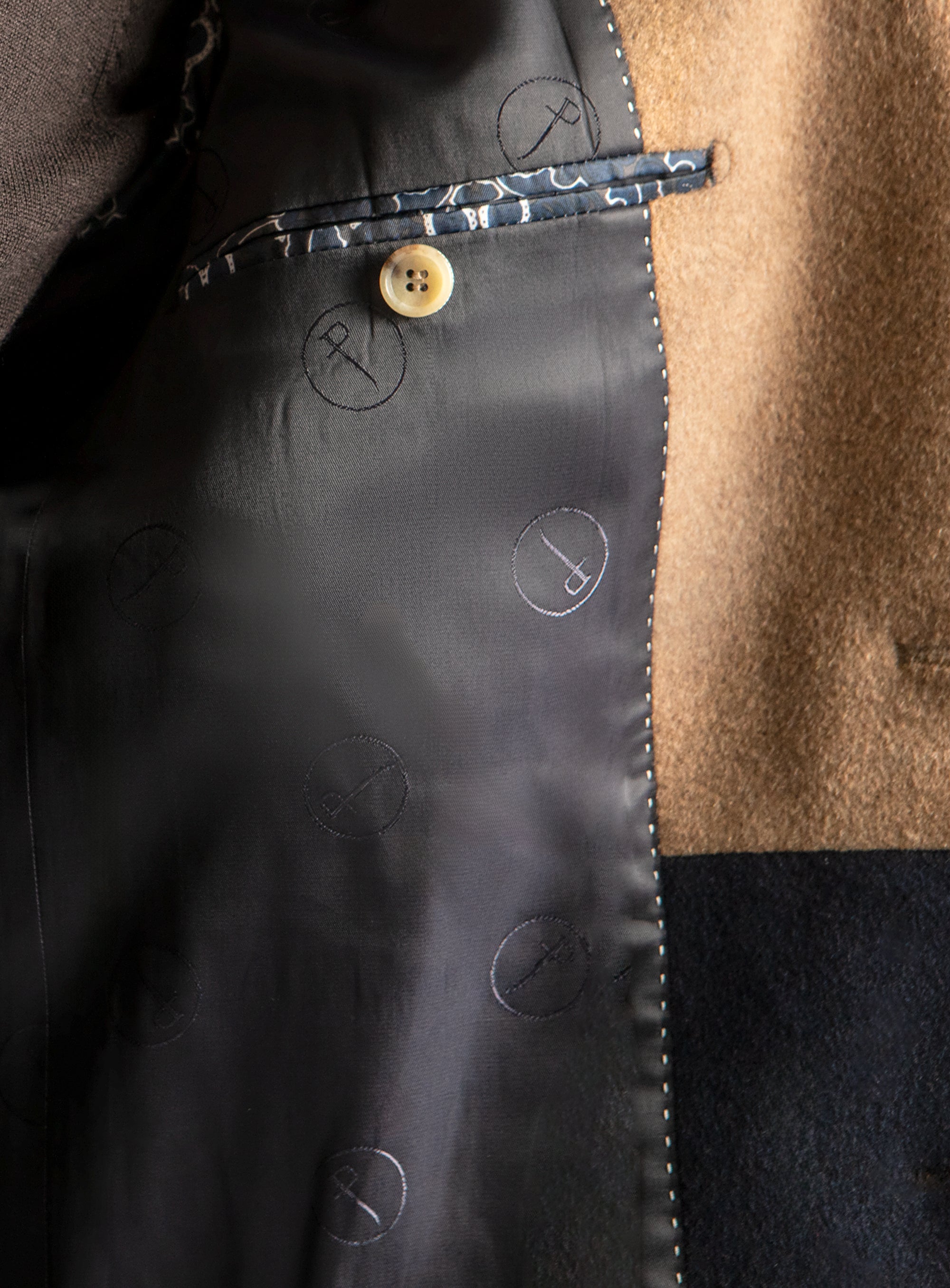 Moritz Camel Pile Overcoat