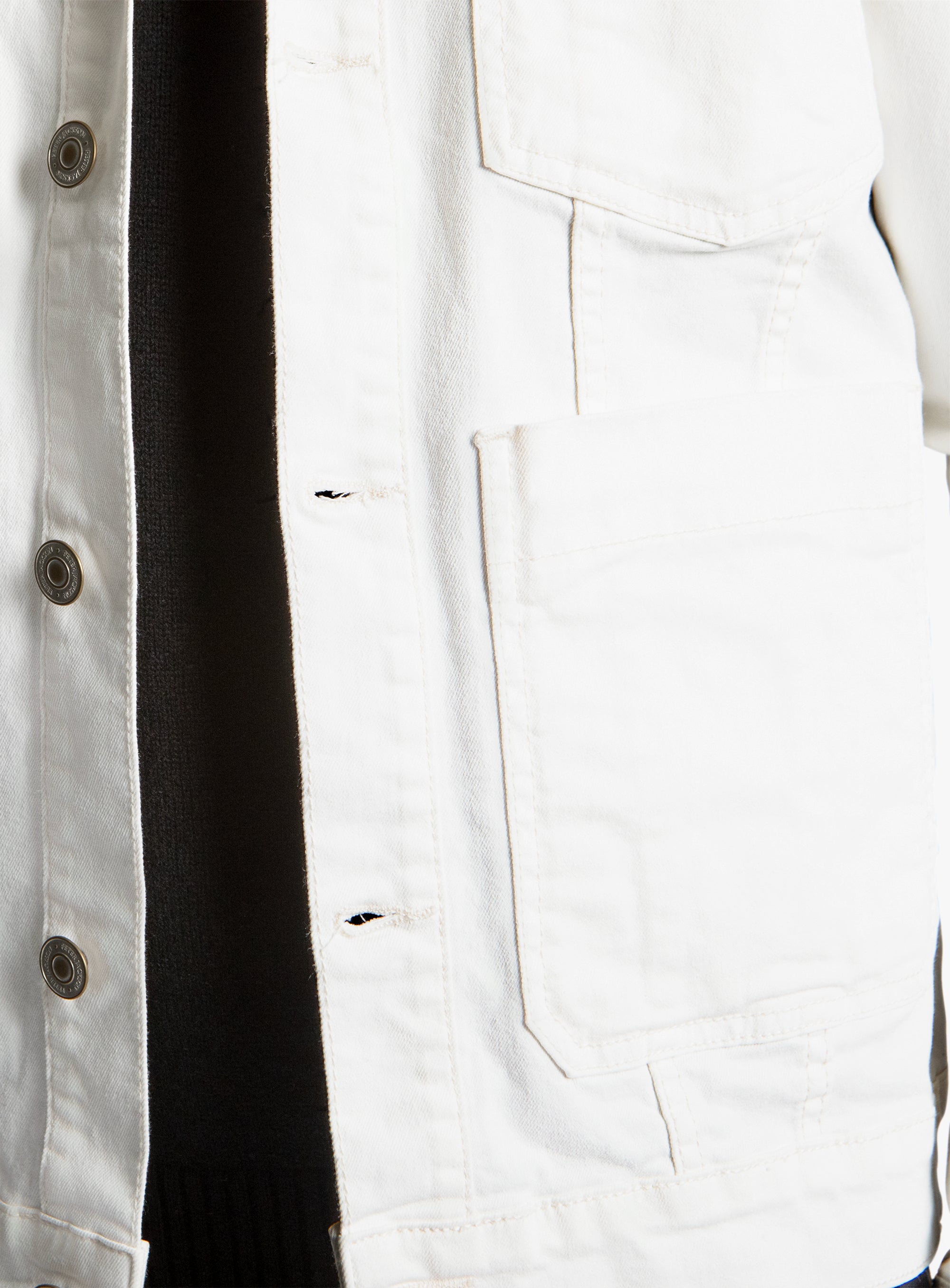Alessio Off White Denim Jacket