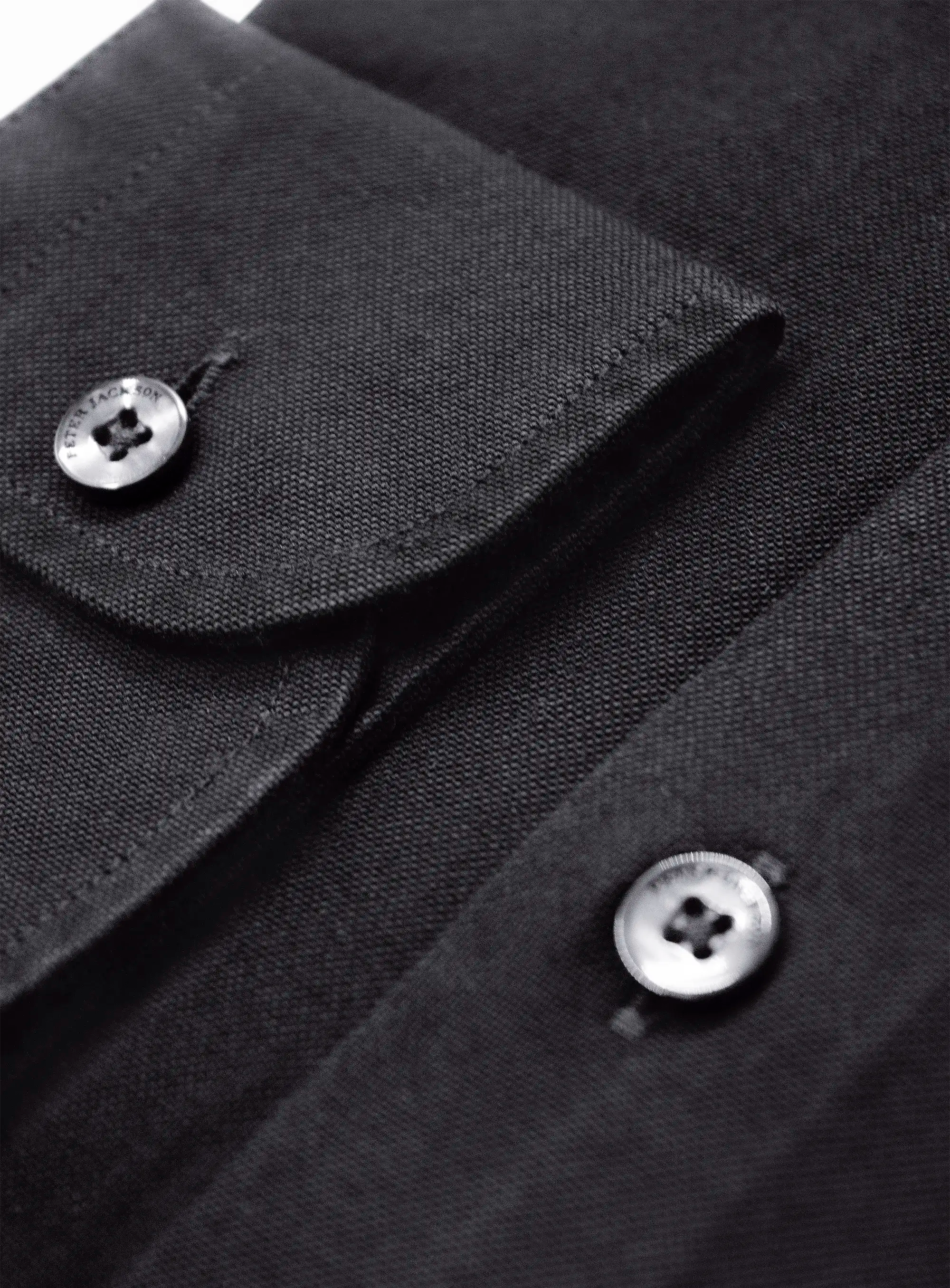 Merano Black Oxford Shirt
