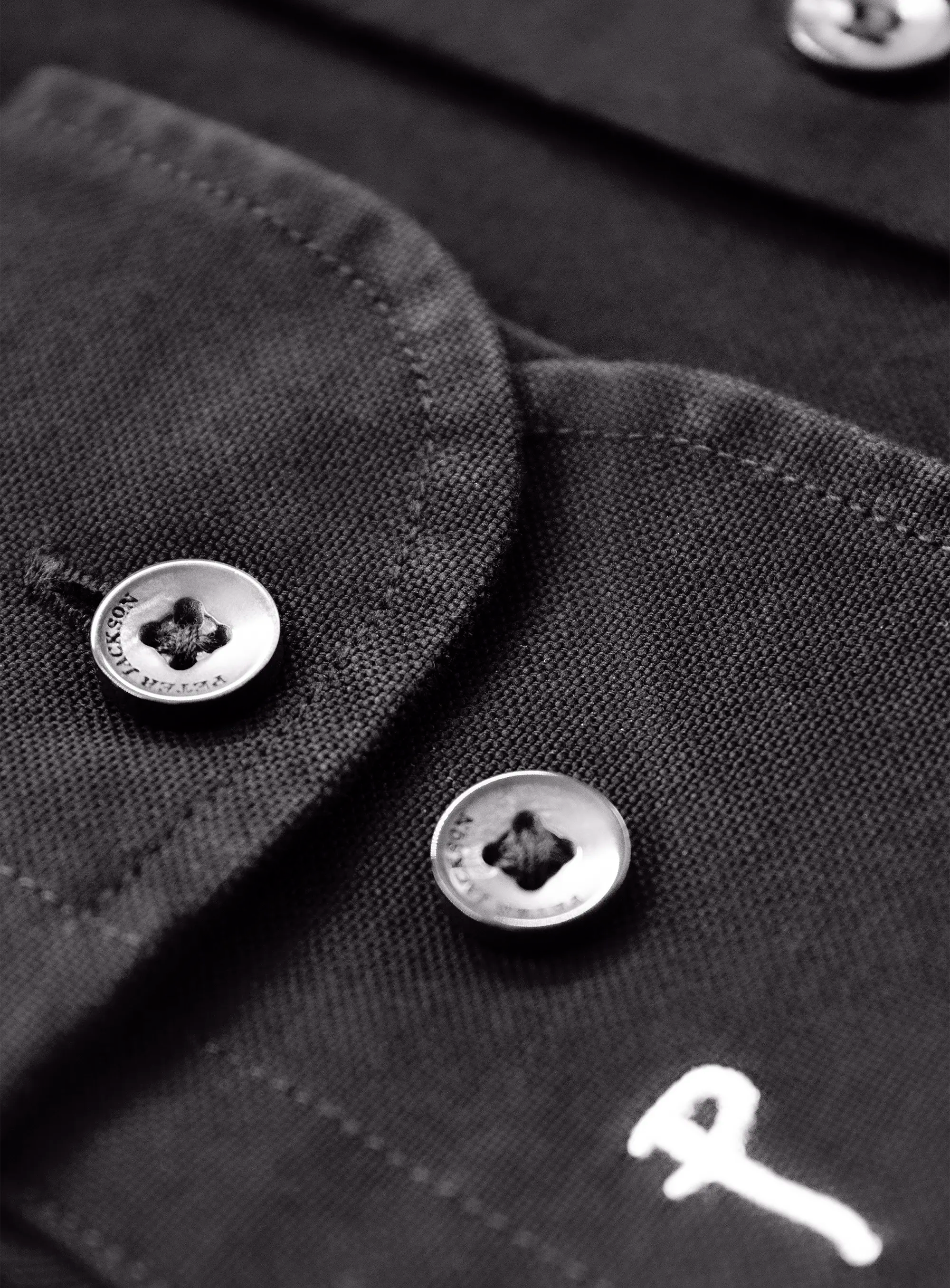 Merano Black Oxford Shirt