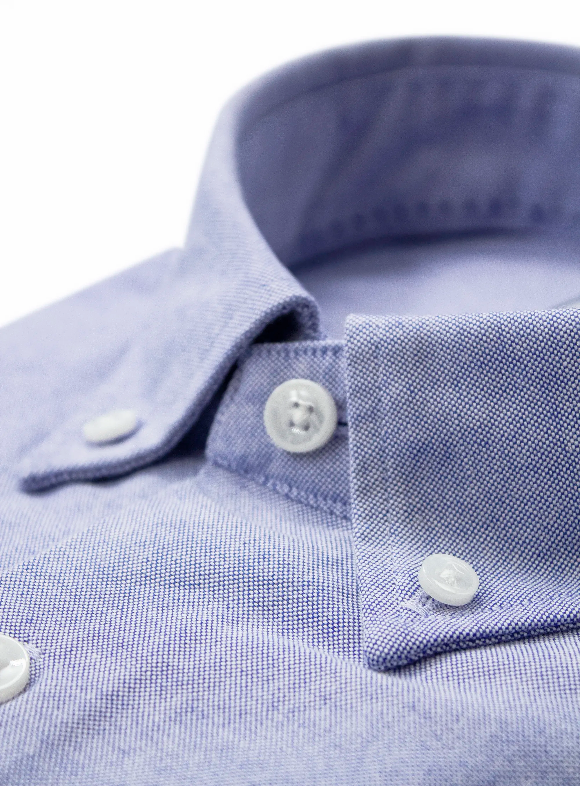 Merano Blue Oxford Shirt