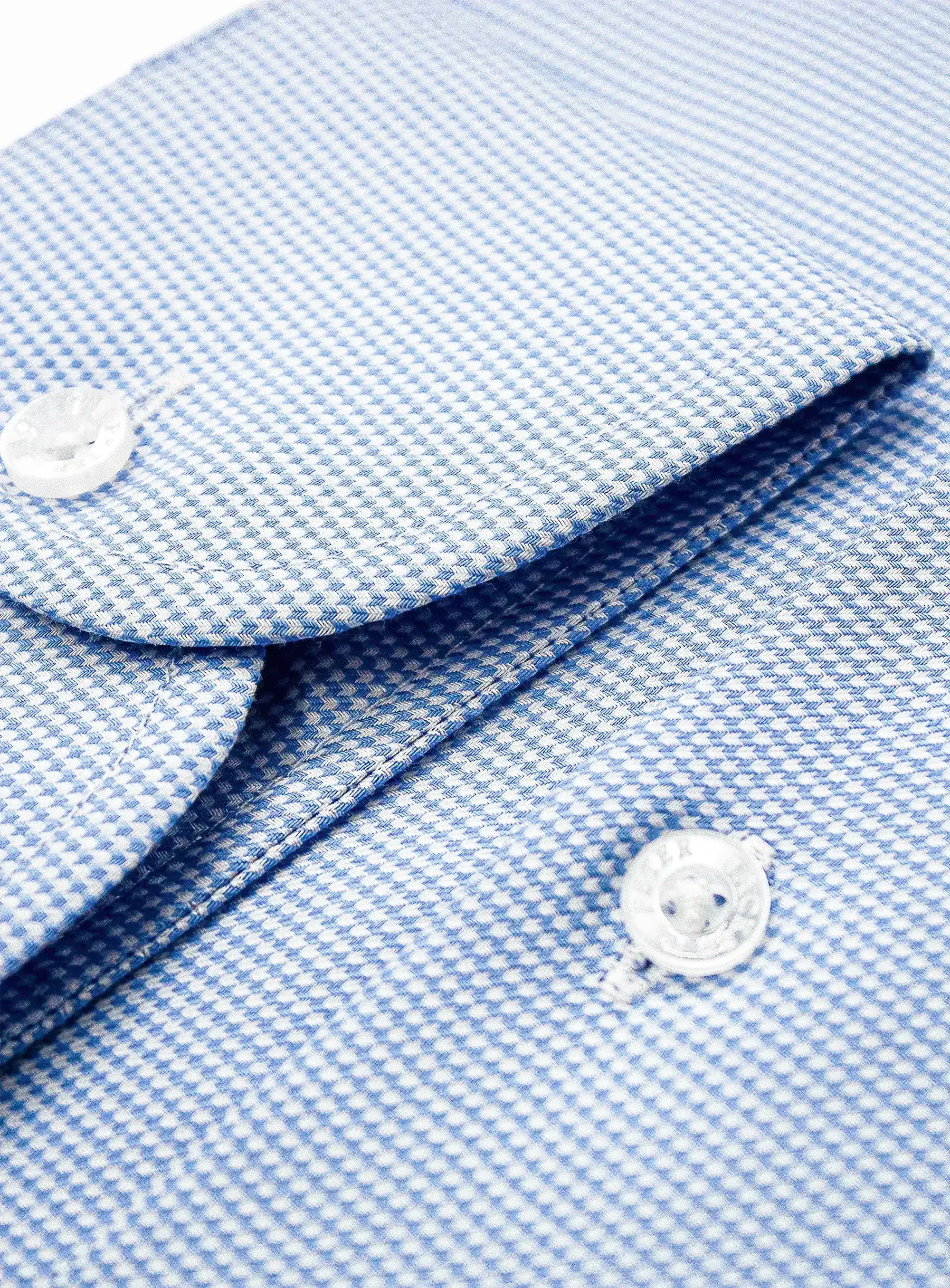 Milan Puppytooth Sky Shirt