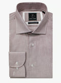Milan Baskeweave Mulberry Shirt