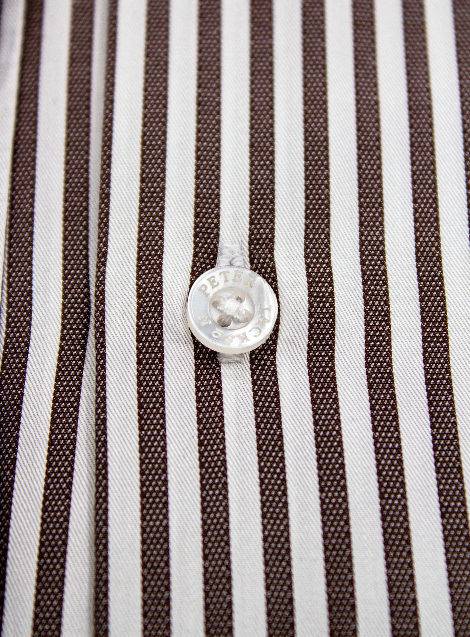 Florence Stripe Chocolate Shirt