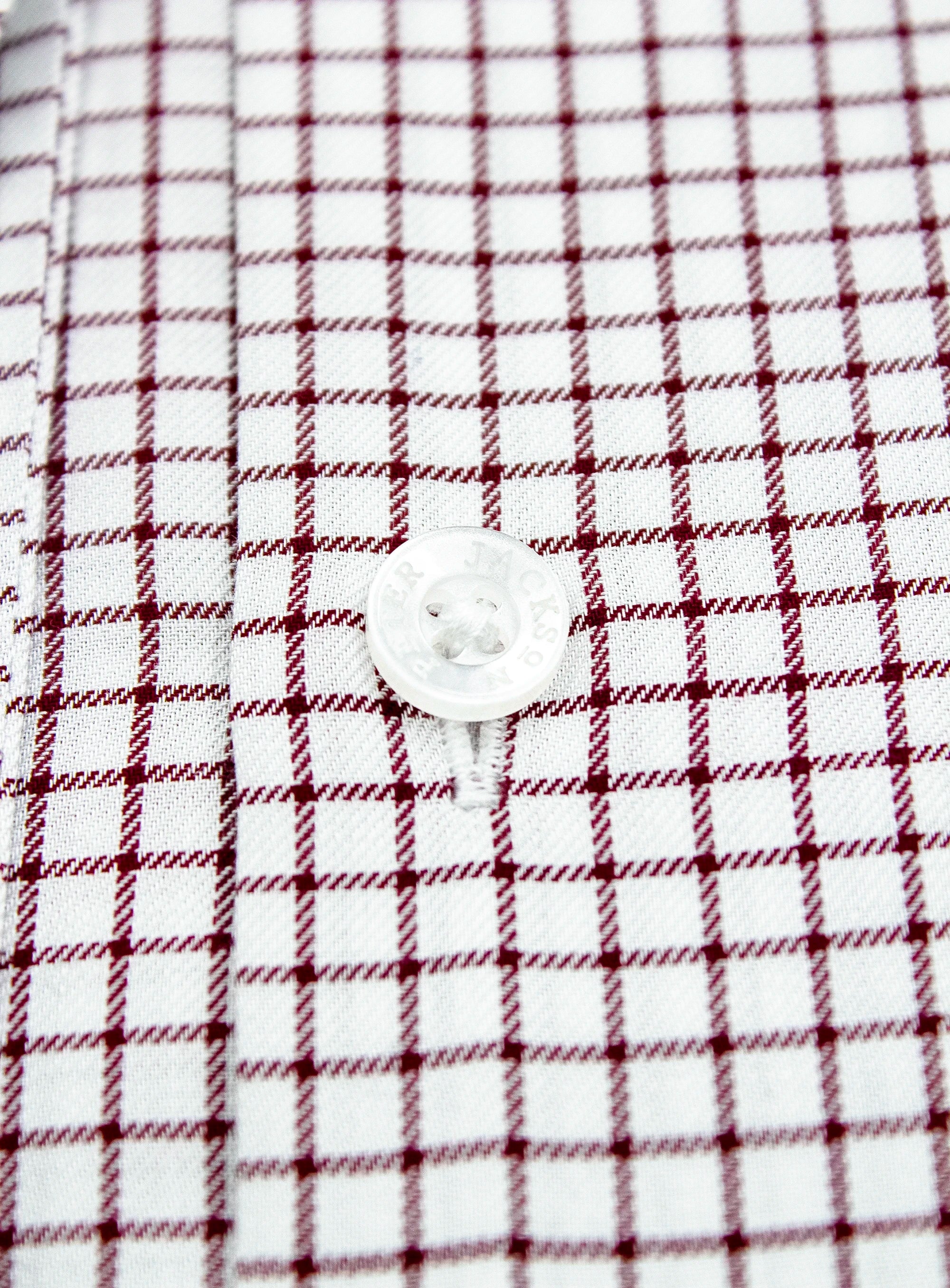 Milan Check Mulberry Shirt