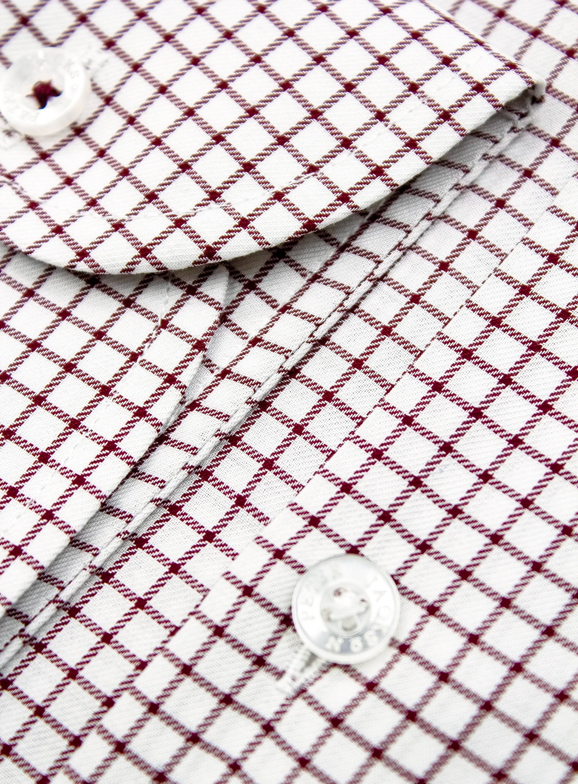 Milan Check Mulberry Shirt