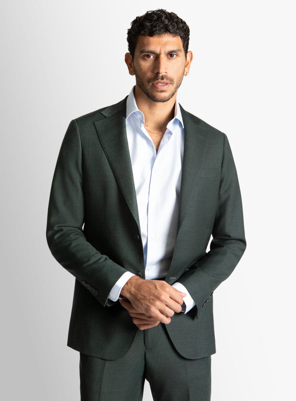 Avanti Plaid Green Suit