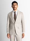 Spinoza Pinstripe Taupe Brown Suit