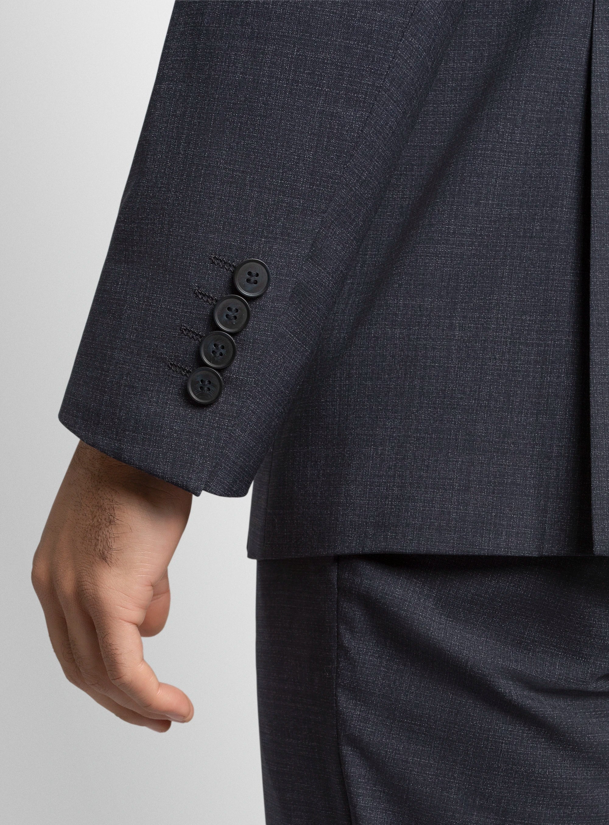 Auditore Mouline Navy Suit