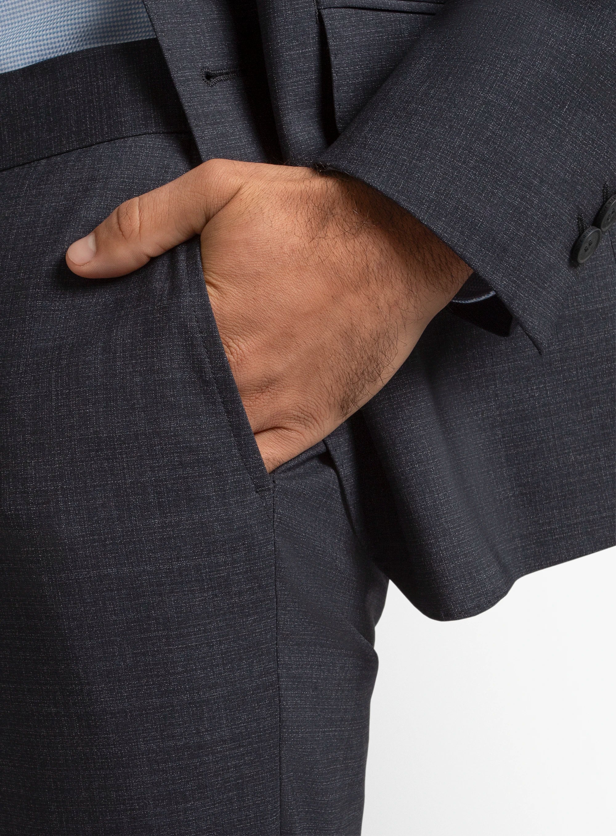 Auditore Mouline Navy Suit