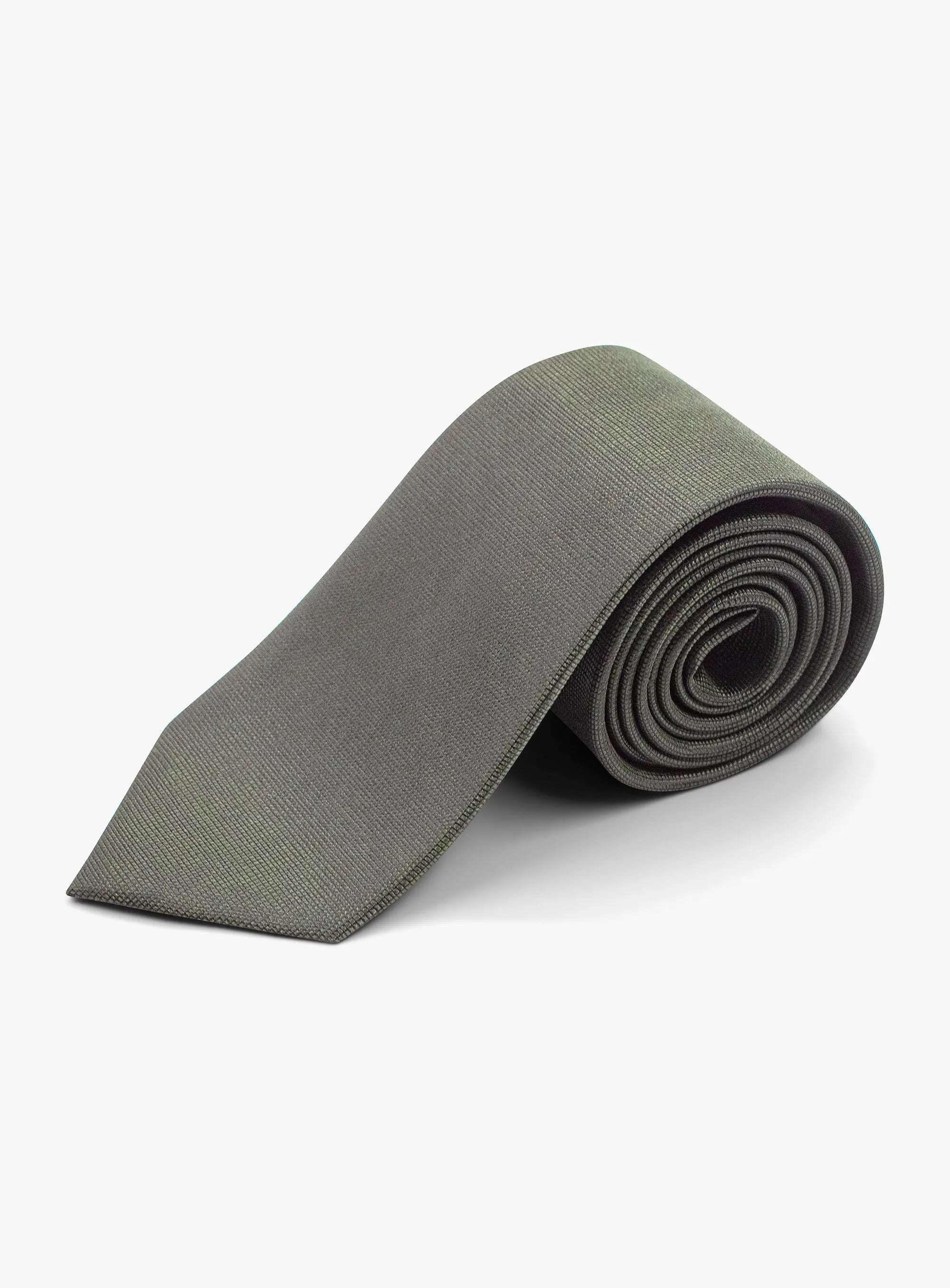 Textured Green Tie