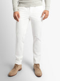 Carmine Ecru White Chino Pants