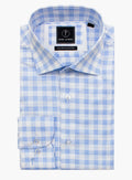 Milan Blue/White Plaid Shirt