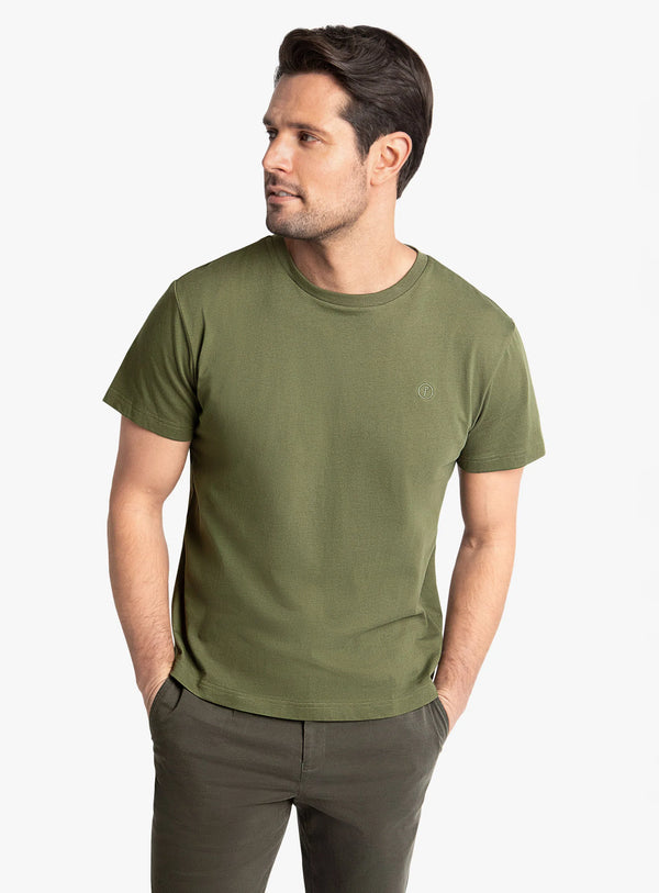 Naples Olive Tee