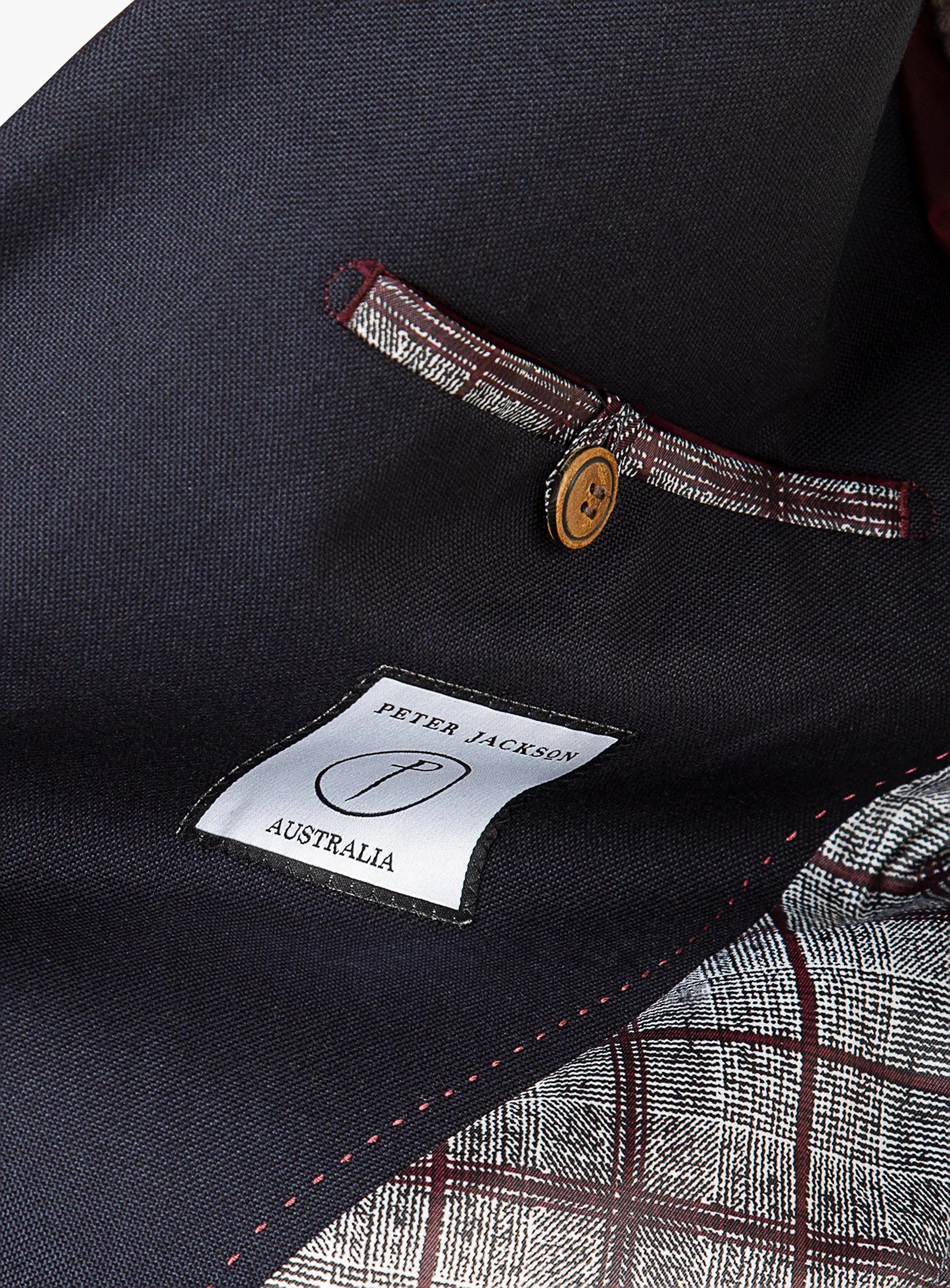 Prato Marzotto Navy Blazer