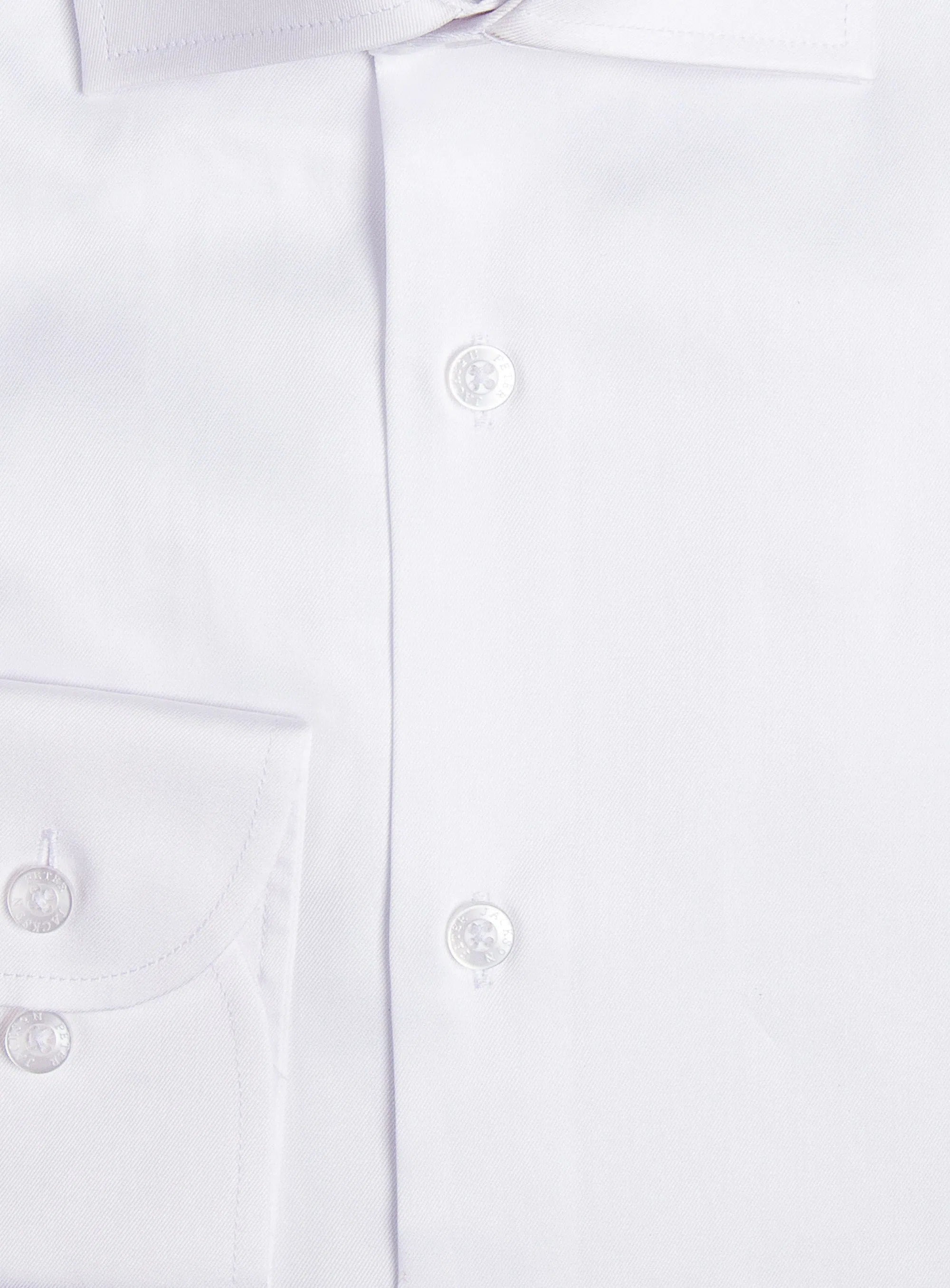 White Twill Dress Shirt