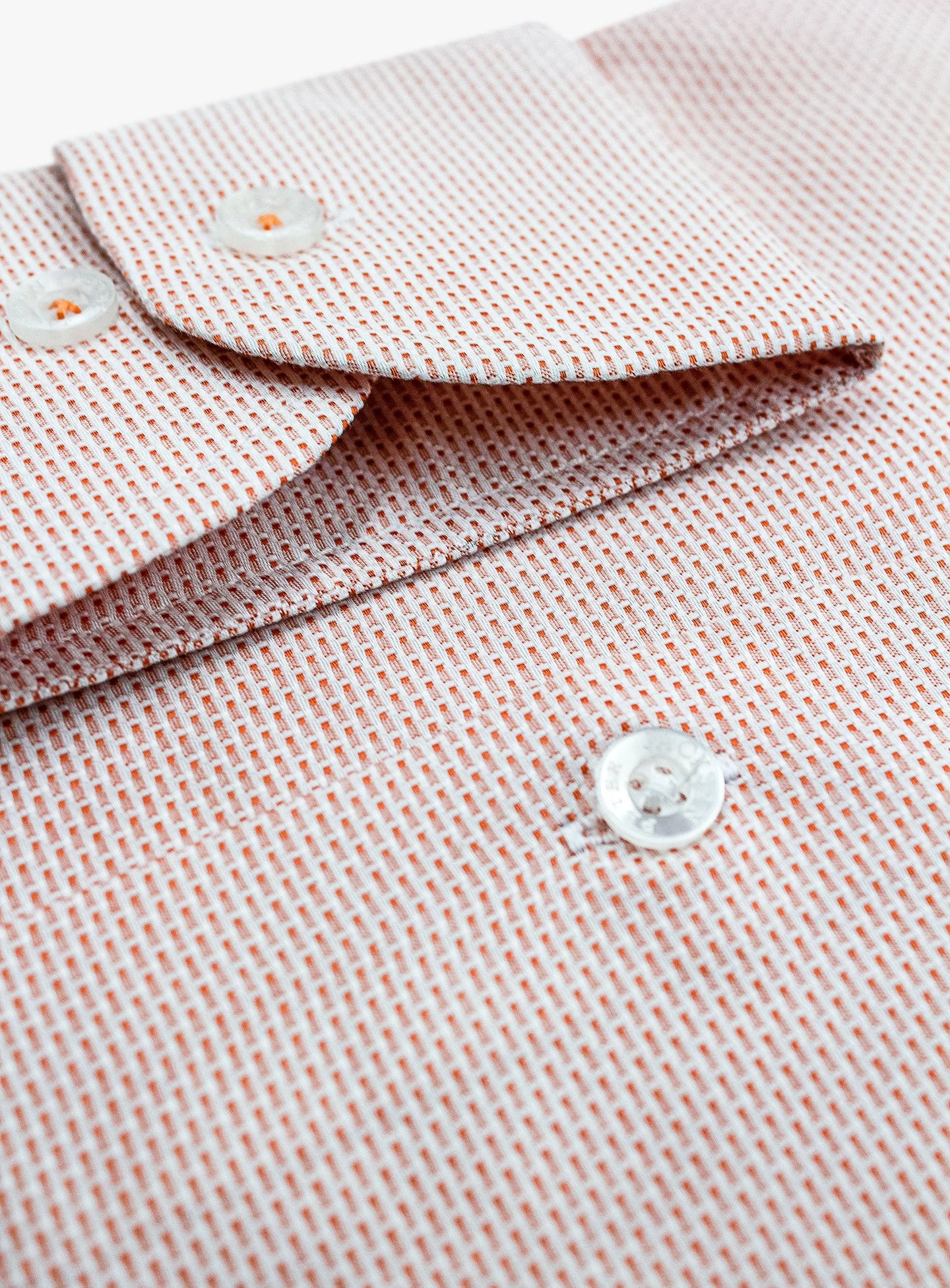 Milan Orange Micro Shirt