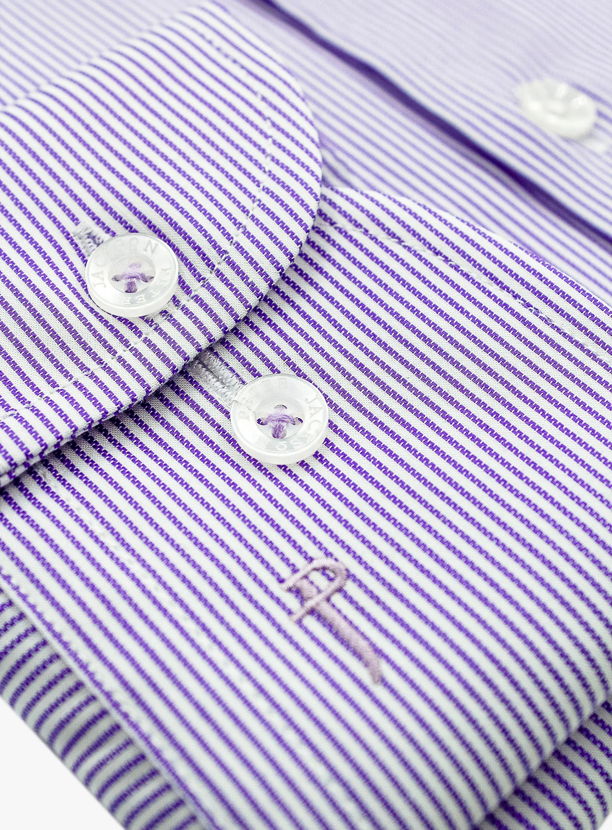 Milan Grape Micro Stripe Shirt