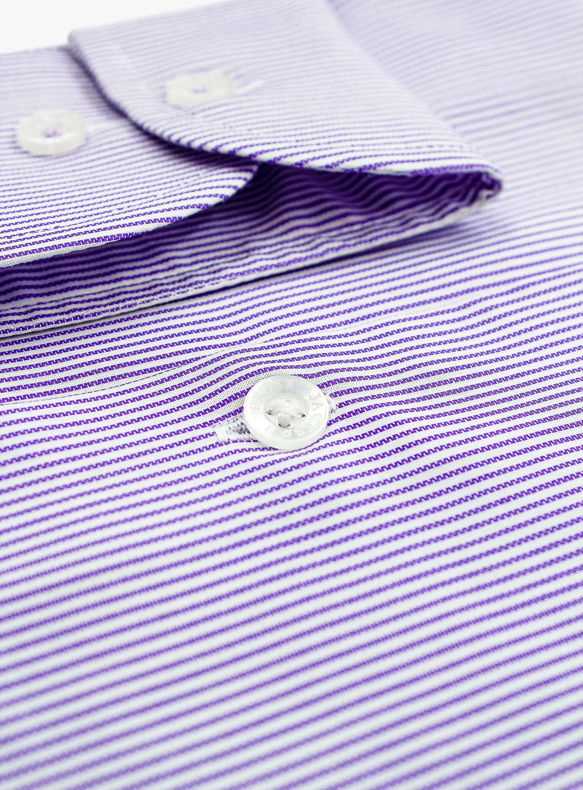 Milan Grape Micro Stripe Shirt