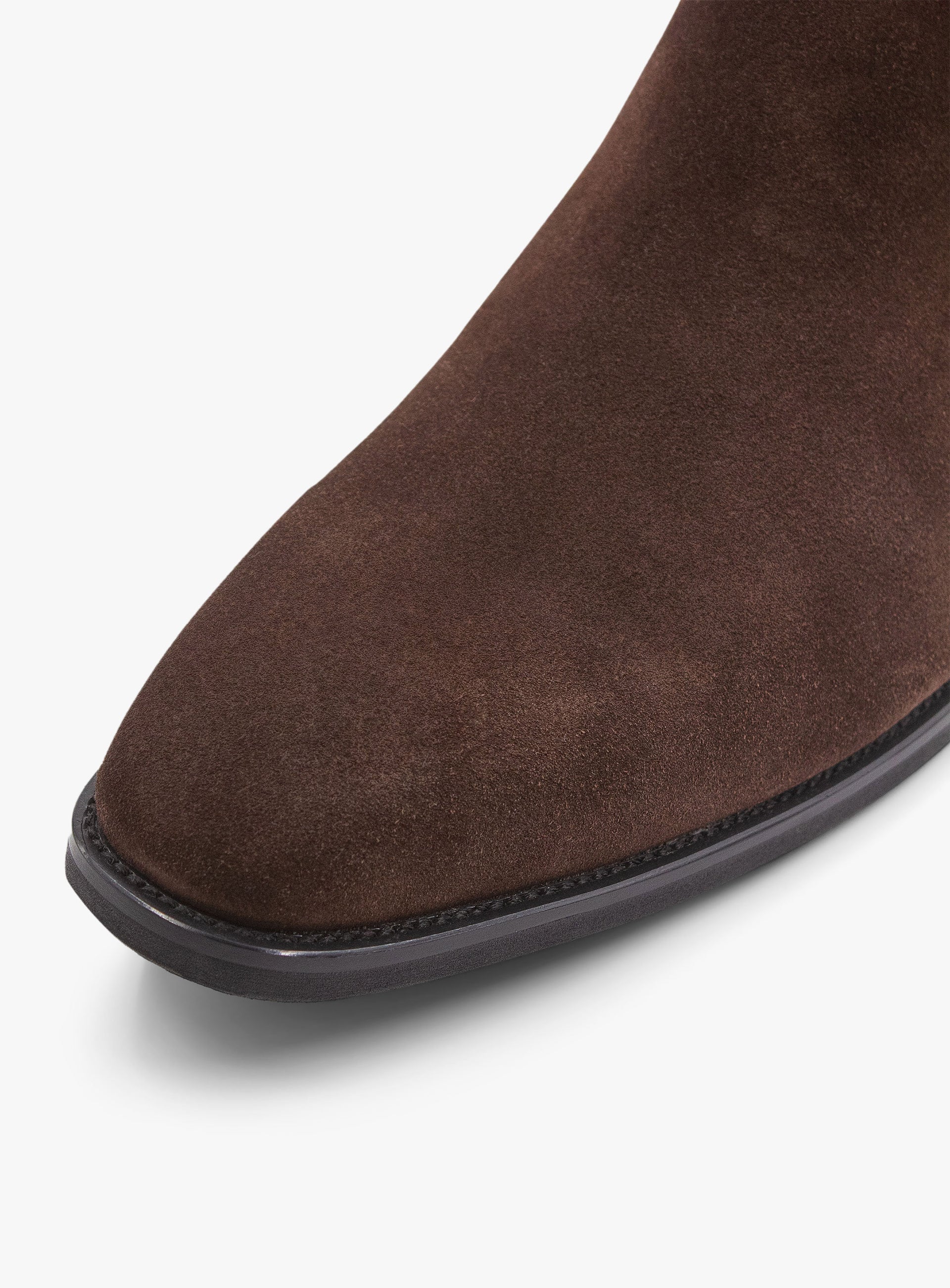 Vittorio Suede Chelsea Chocolate Boot