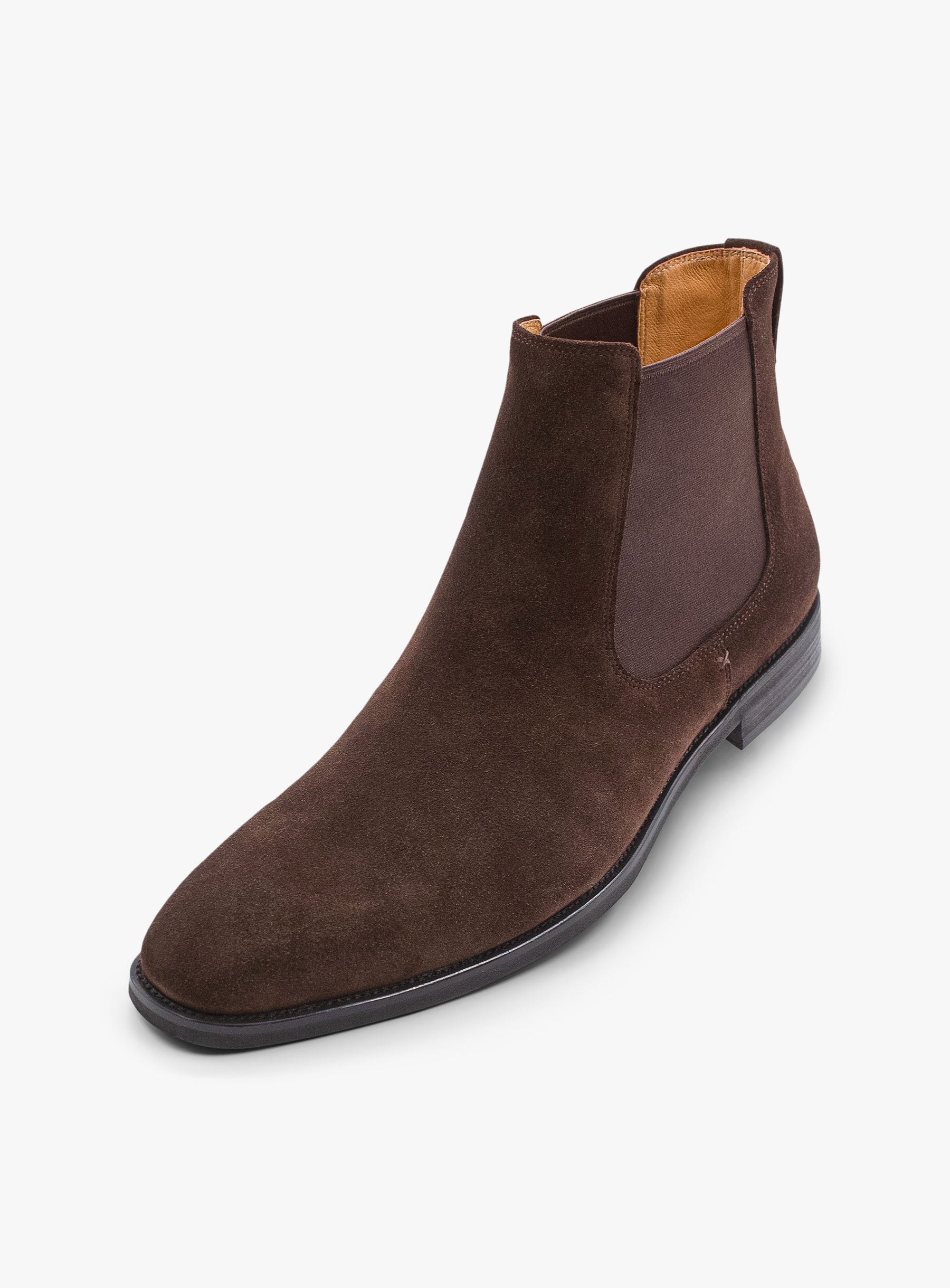 Vittorio Suede Chelsea Chocolate Boot