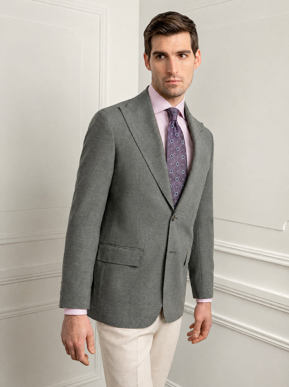 Portici Plaid Green Sport Jacket