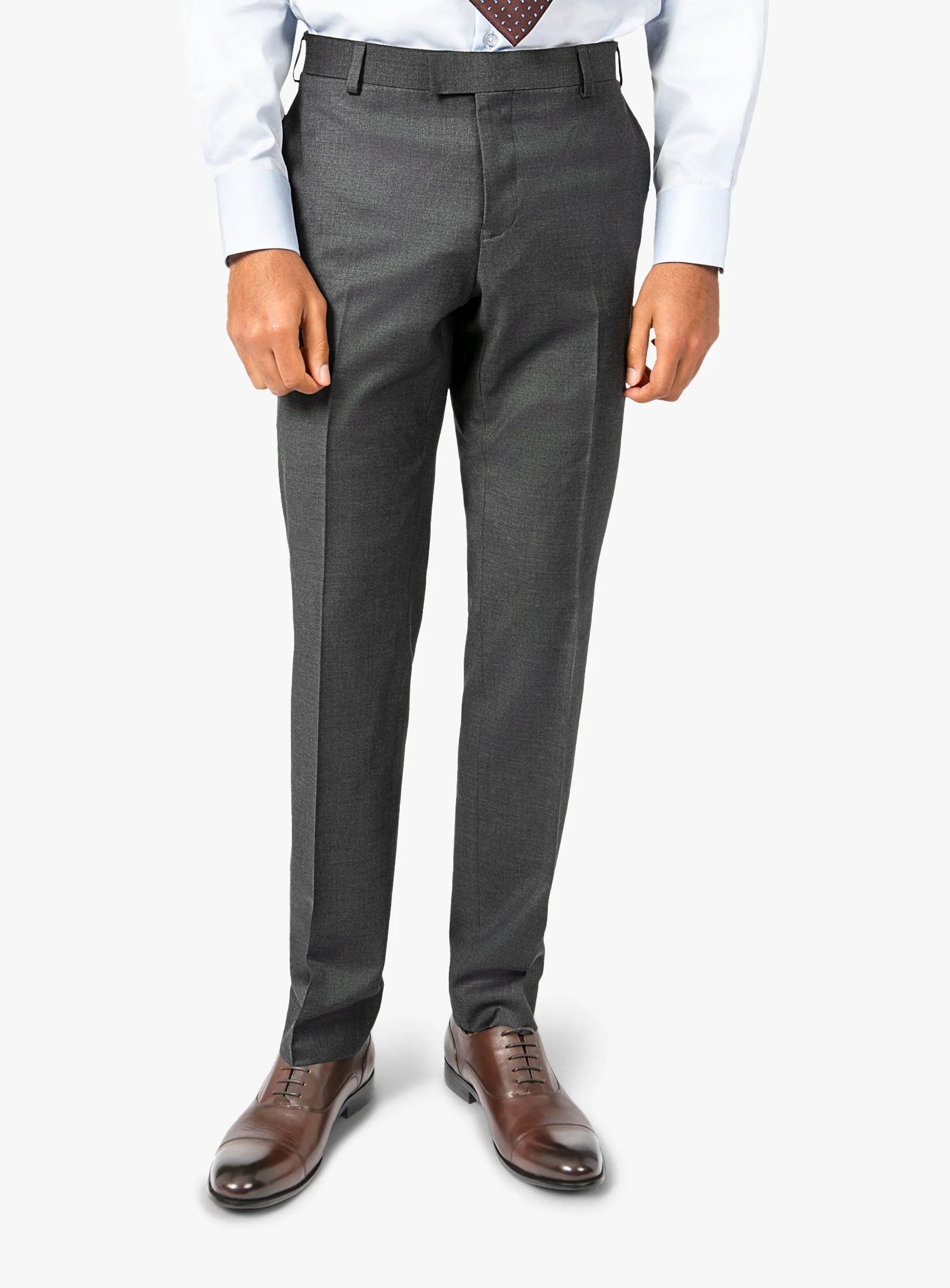 Dexter Grey Twill Trouser