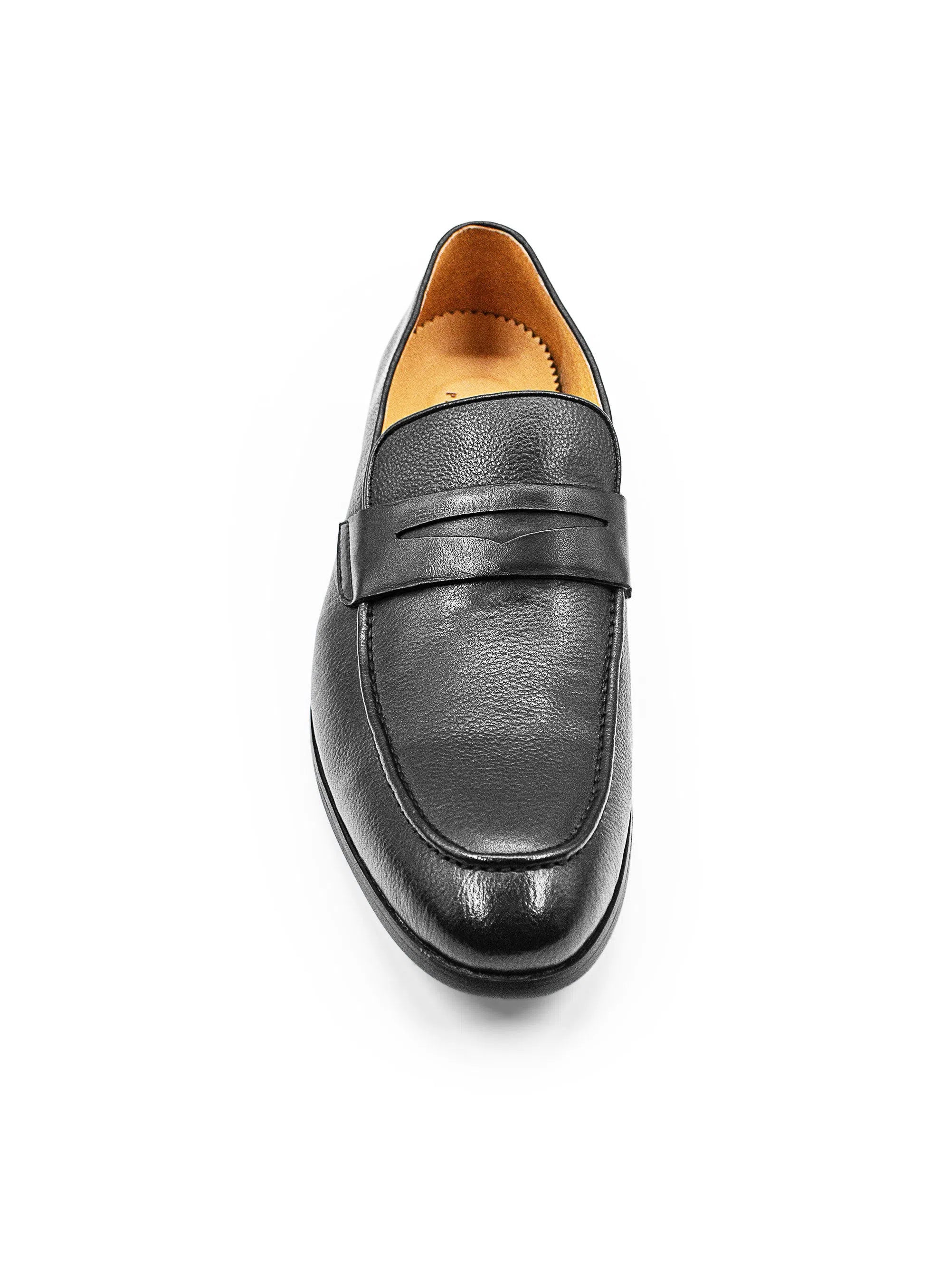 Albinoni Black Penny Loafer